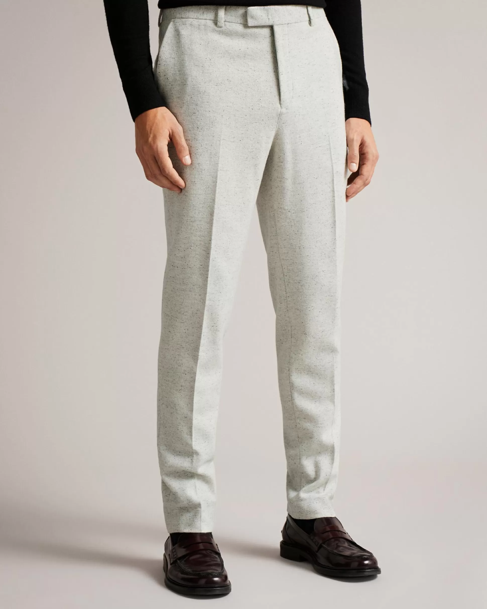 Trousers & Chinos^Ted Baker Aclaret Grey-Marl