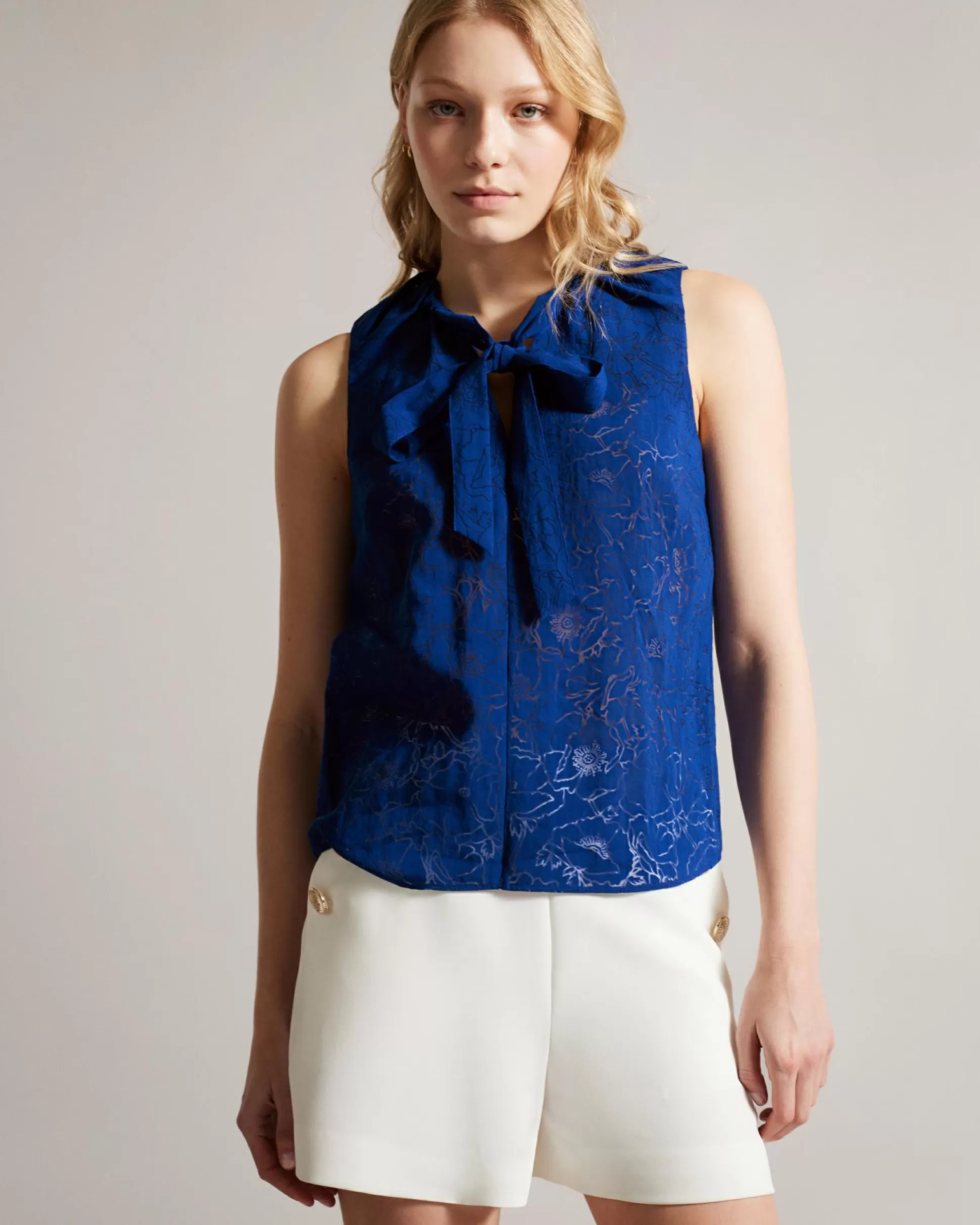 Tops & Blouses^Ted Baker Adelaai Bright Blue