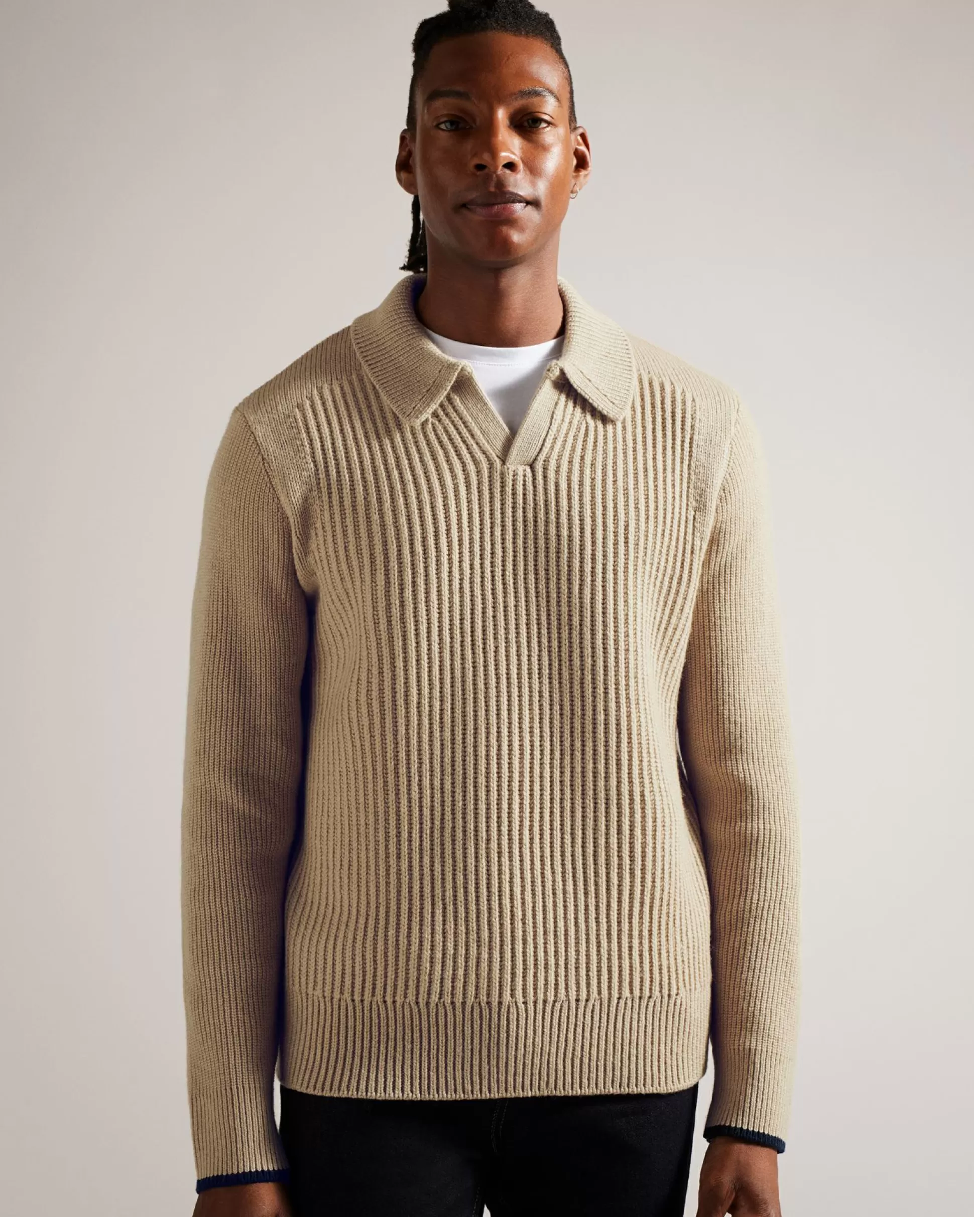 Jumpers & Knitwear^Ted Baker Ademy Taupe