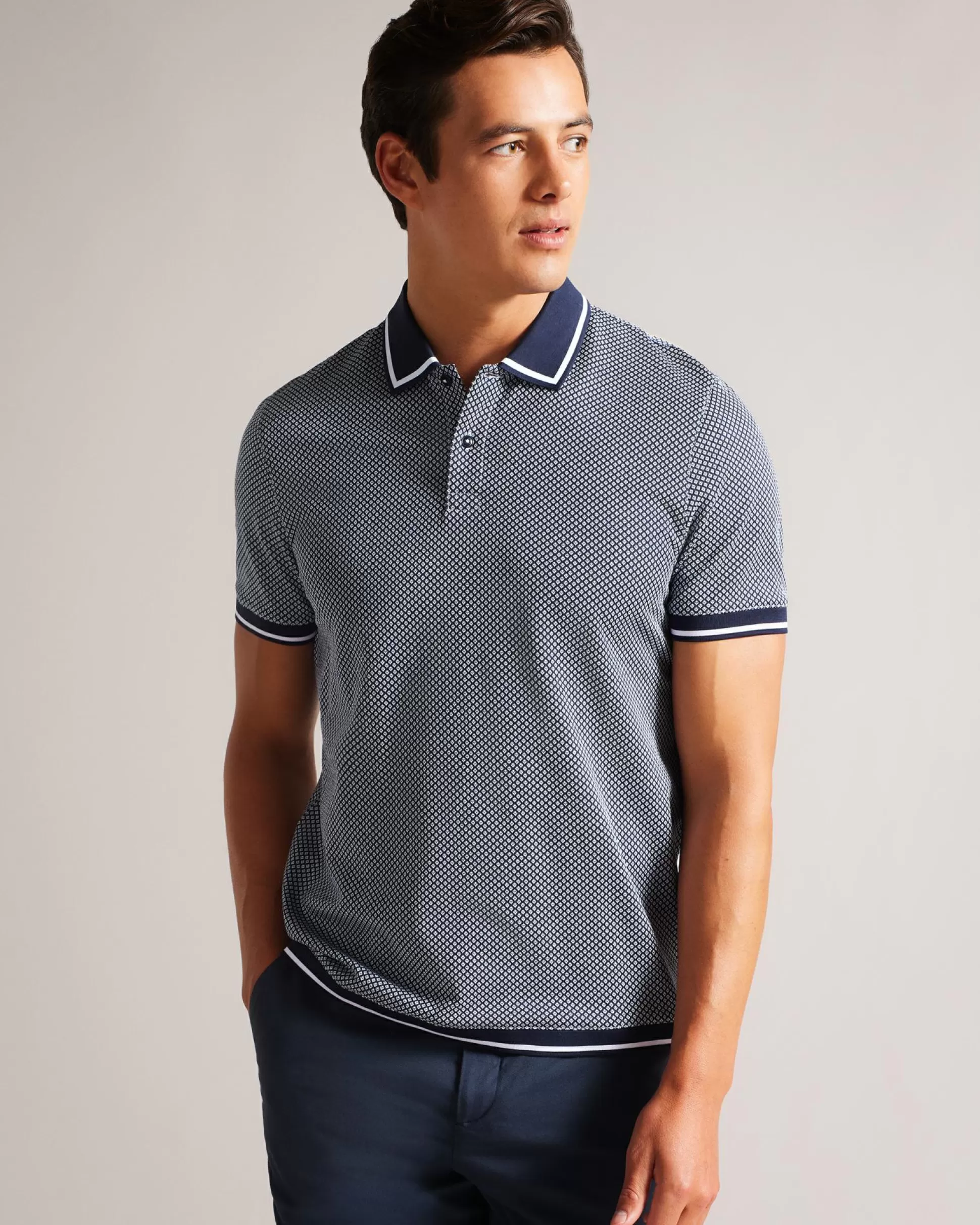 Tops | Polo Shirts^Ted Baker Affric Navy