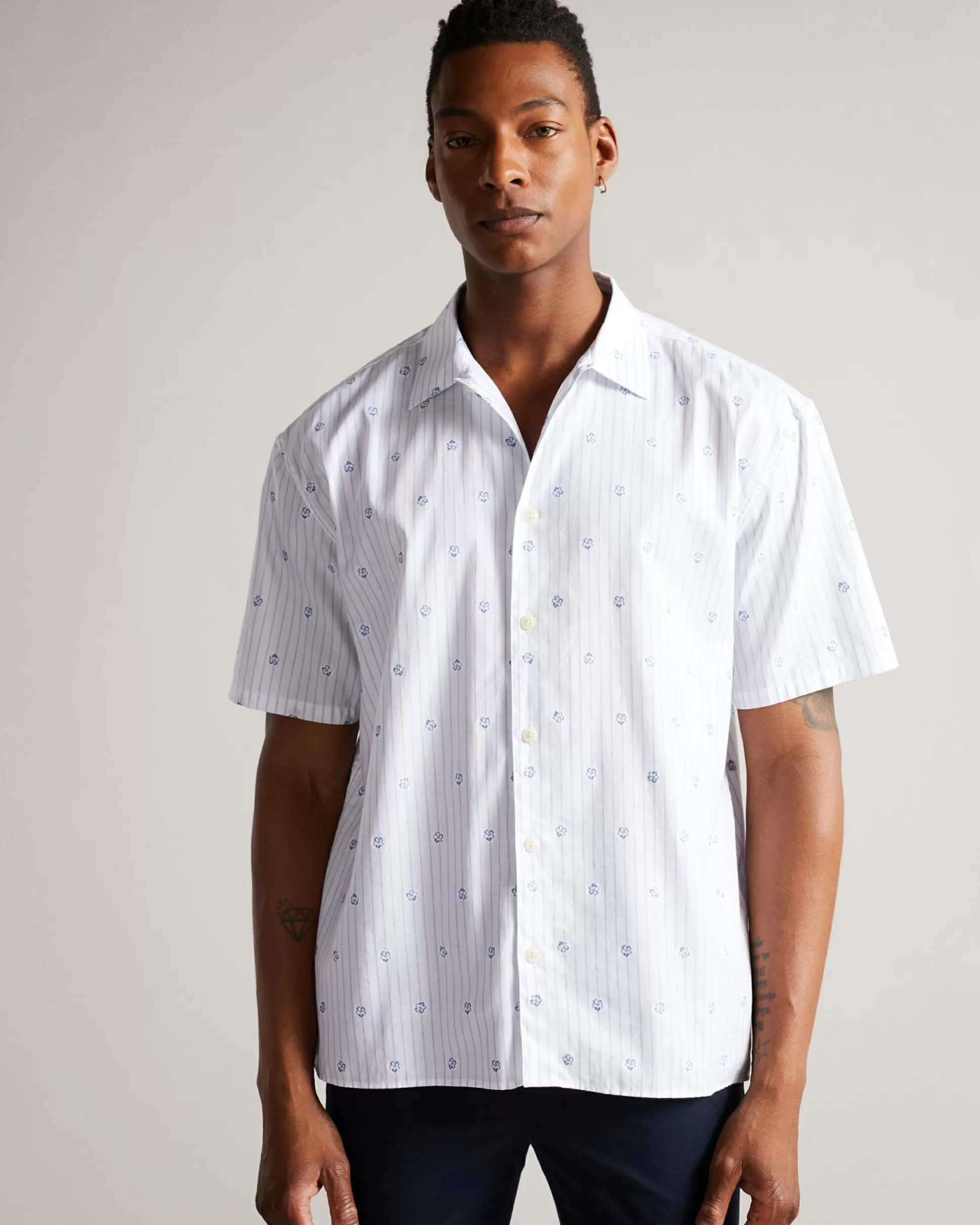 Shirts^Ted Baker Ailbee White