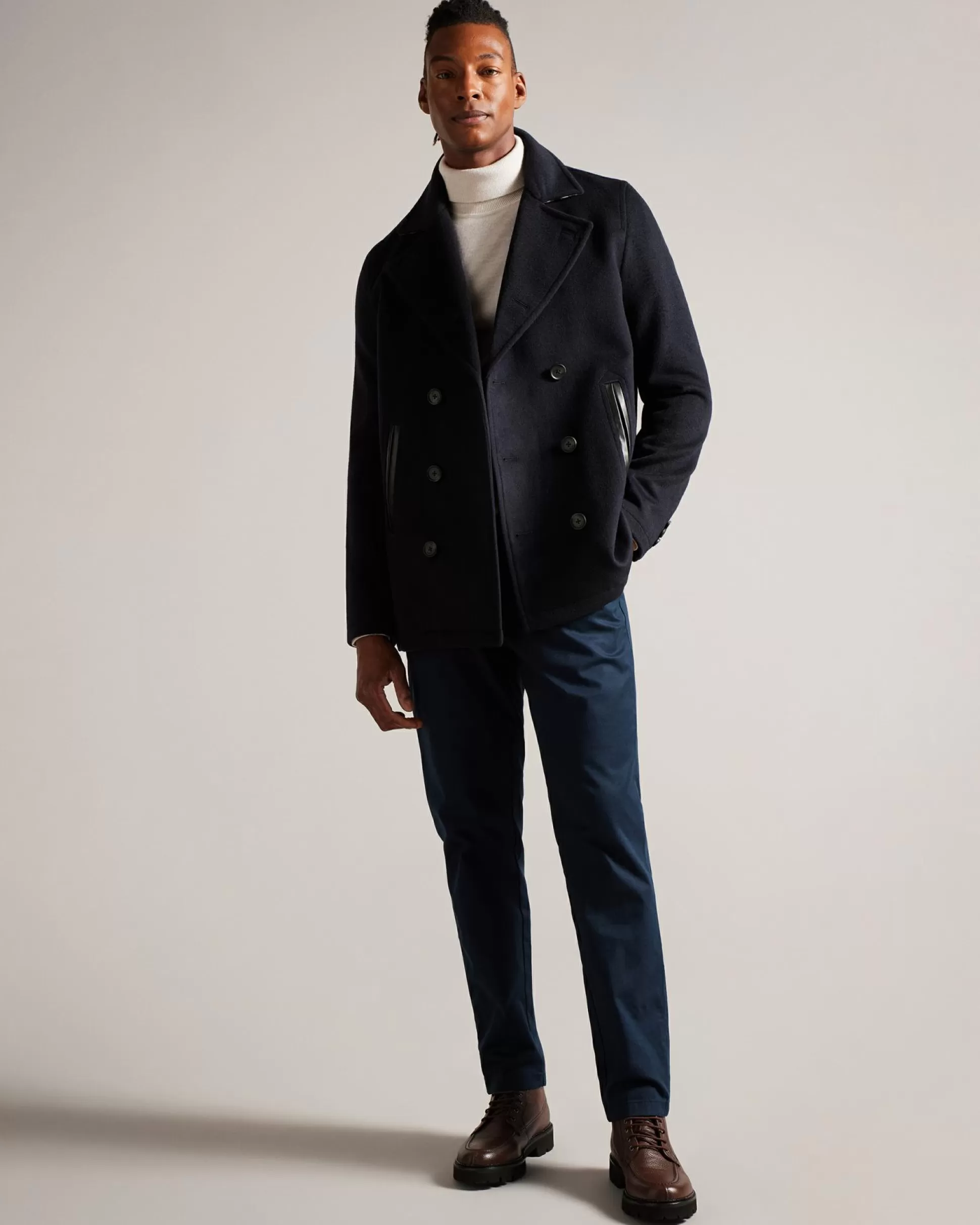 Coats & Jackets^Ted Baker Aldovie Navy