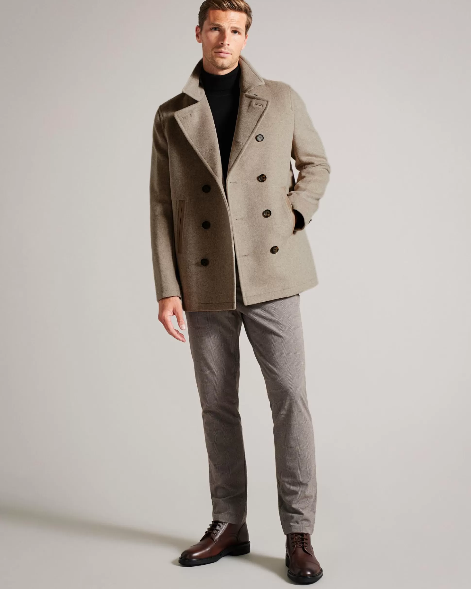 Coats & Jackets^Ted Baker Aldovie Stone