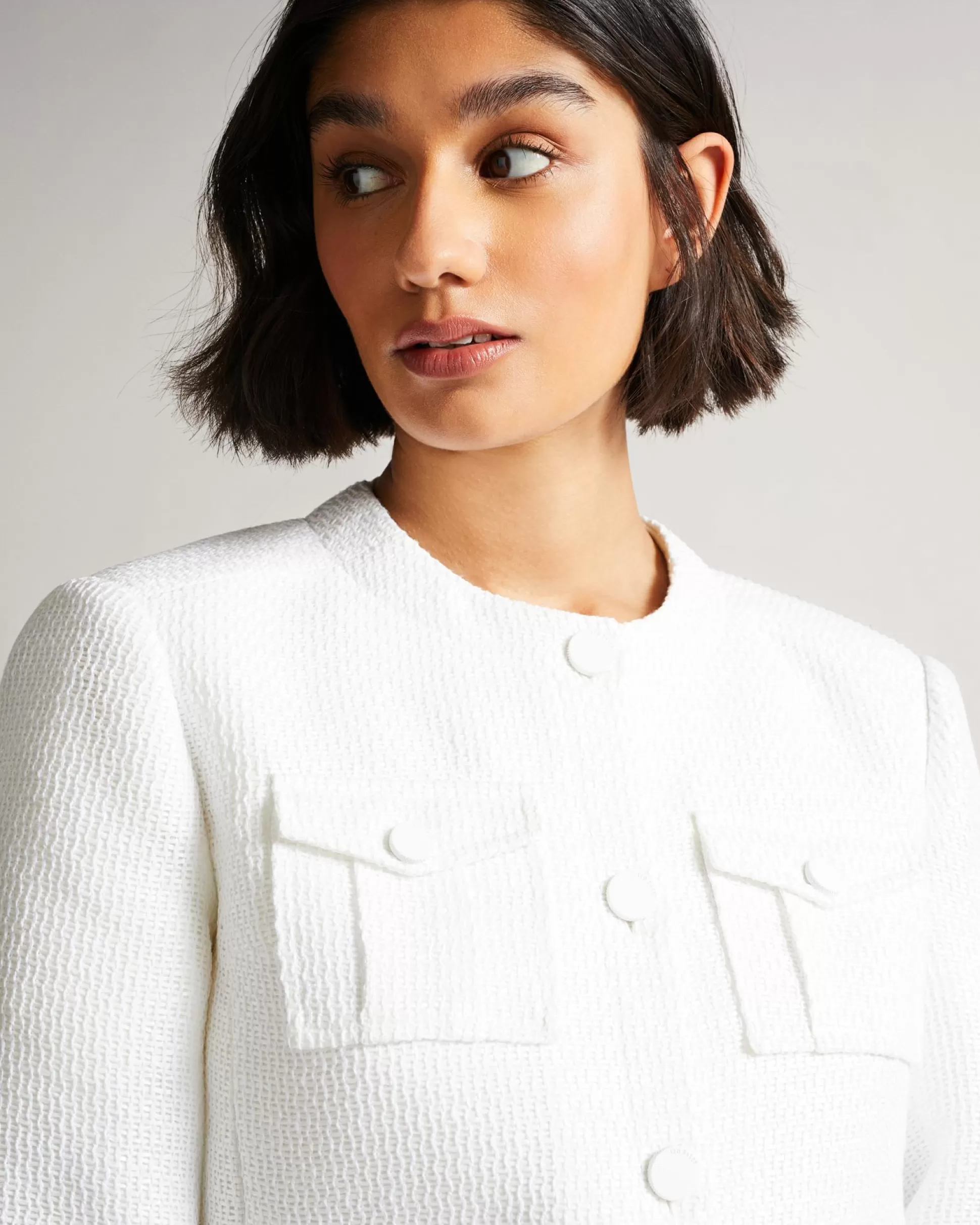 Suits & Co-ords | Coats & Jackets^Ted Baker Alera White