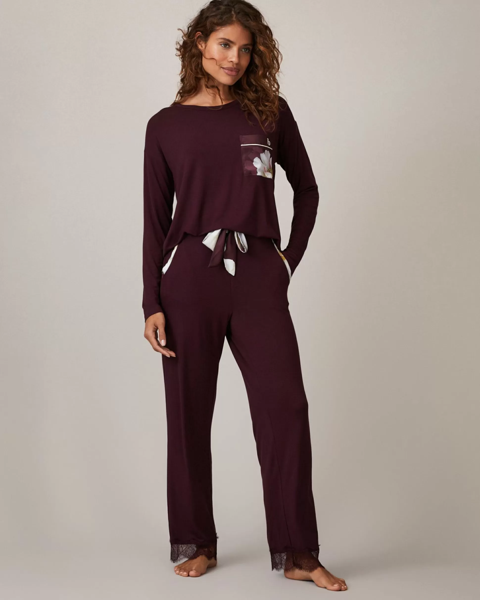 Lingerie & Pyjamas^Ted Baker Amblily Deep Purple