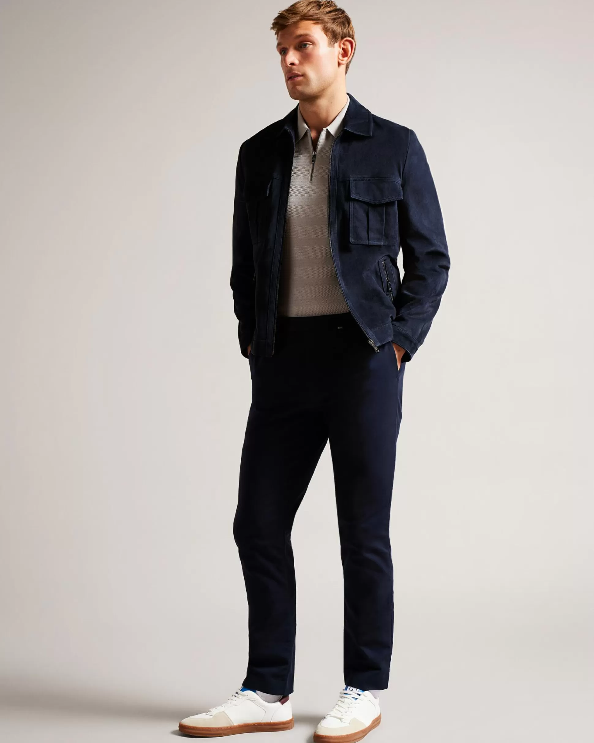 Coats & Jackets^Ted Baker Amped Navy