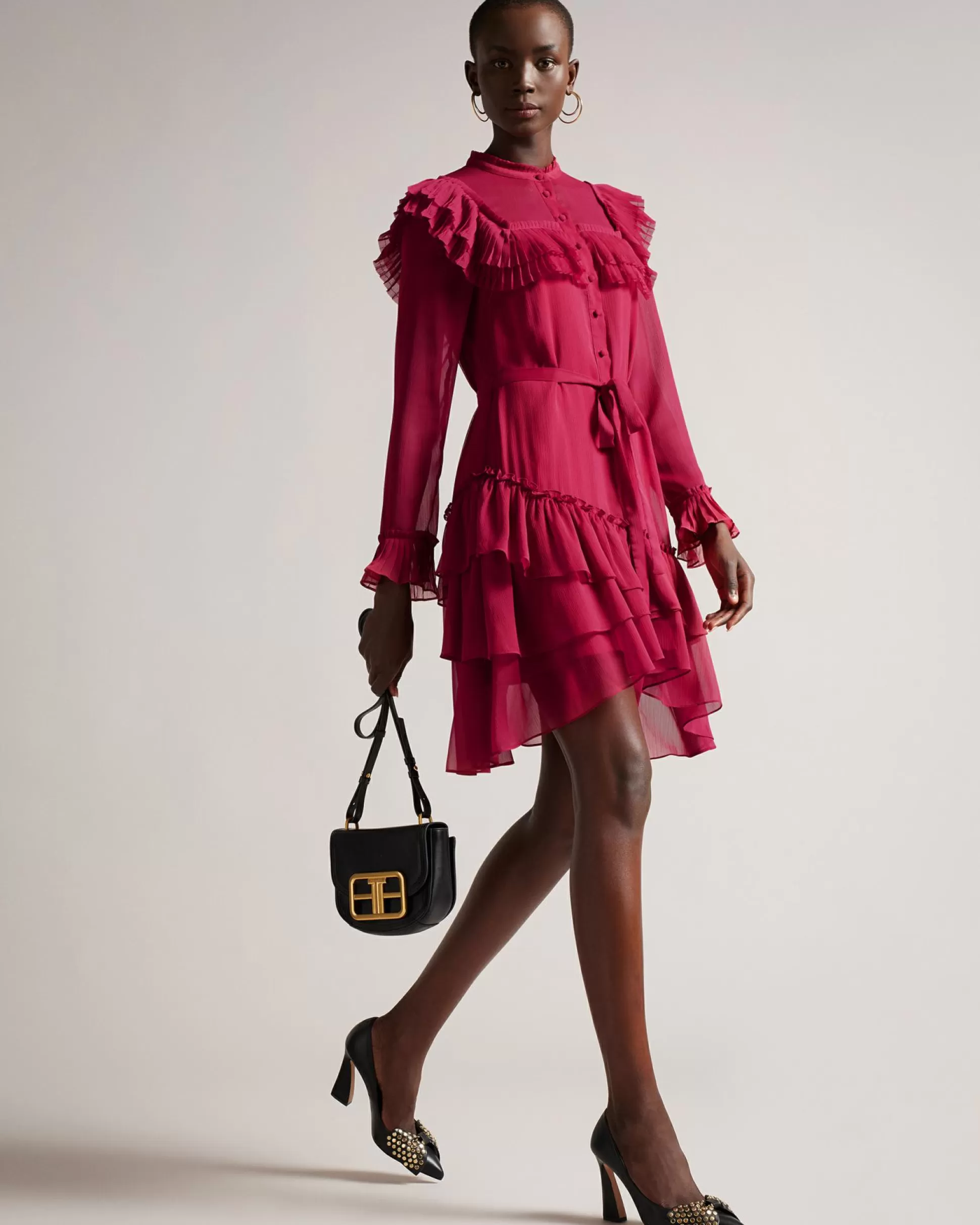 Dresses^Ted Baker Anastai Deep-Pink