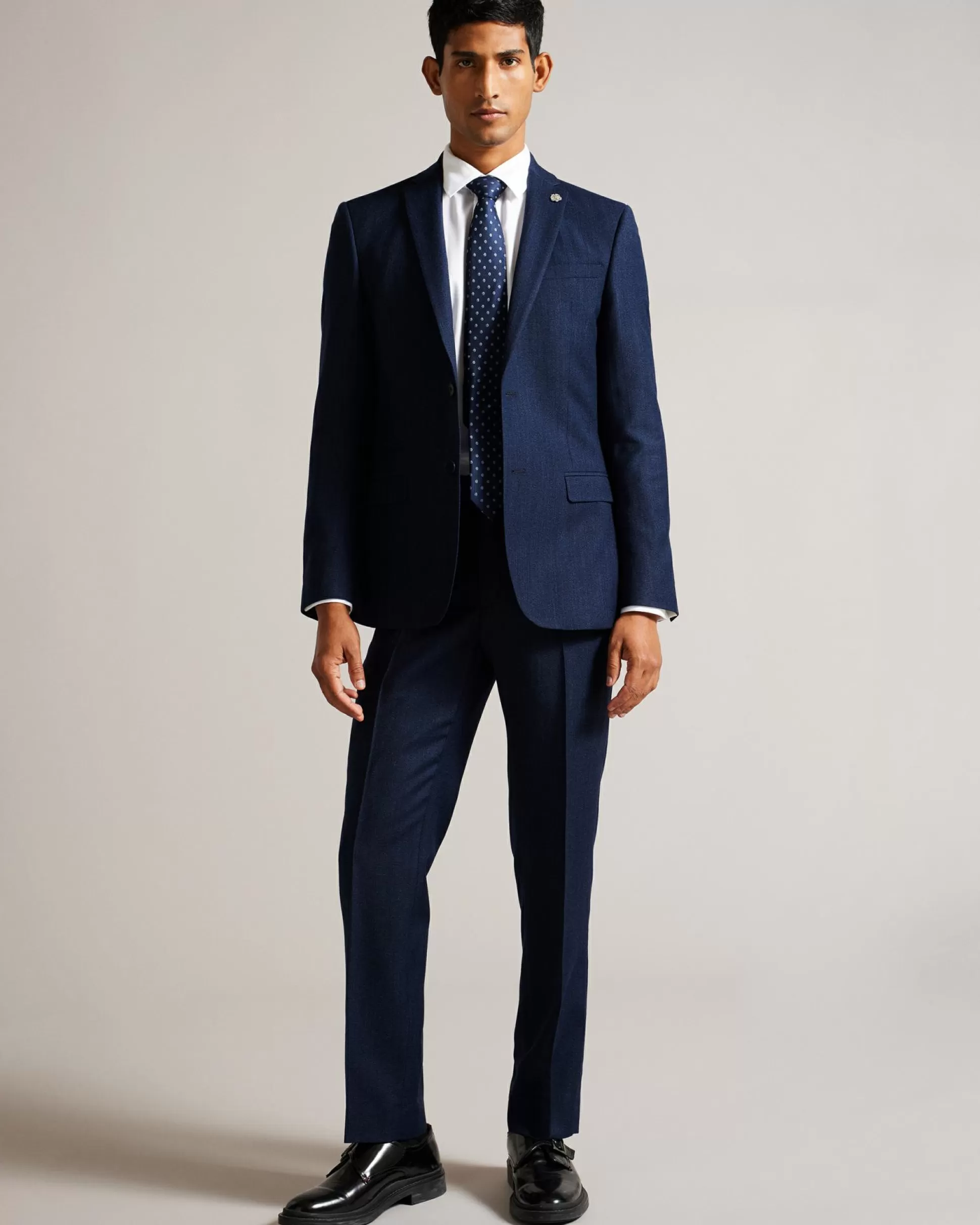 Trousers & Chinos | Suits^Ted Baker Andesst Dark Blue