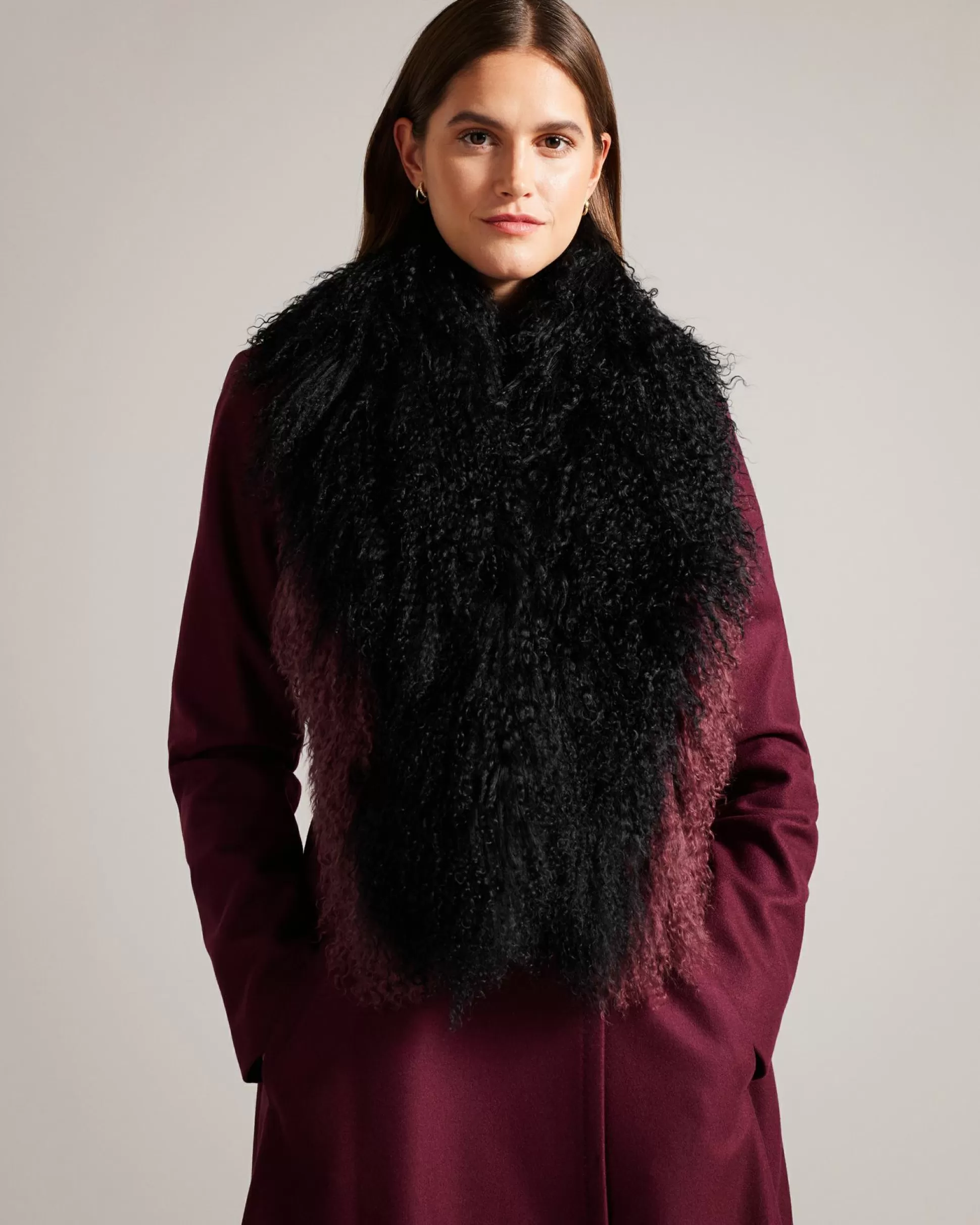 Scarves^Ted Baker Aubrya Black