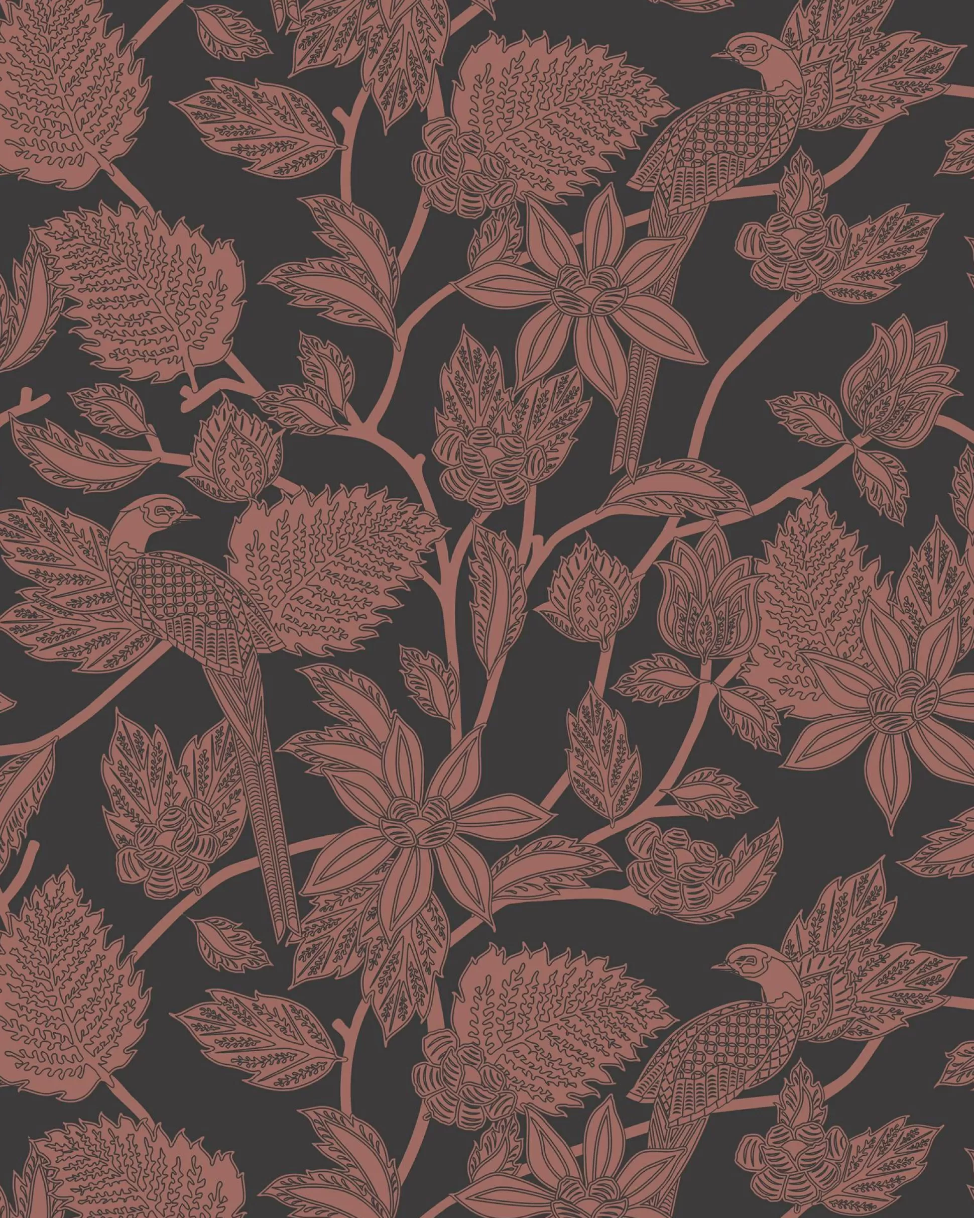 Wallpaper^Ted Baker Avvii Dark Orange