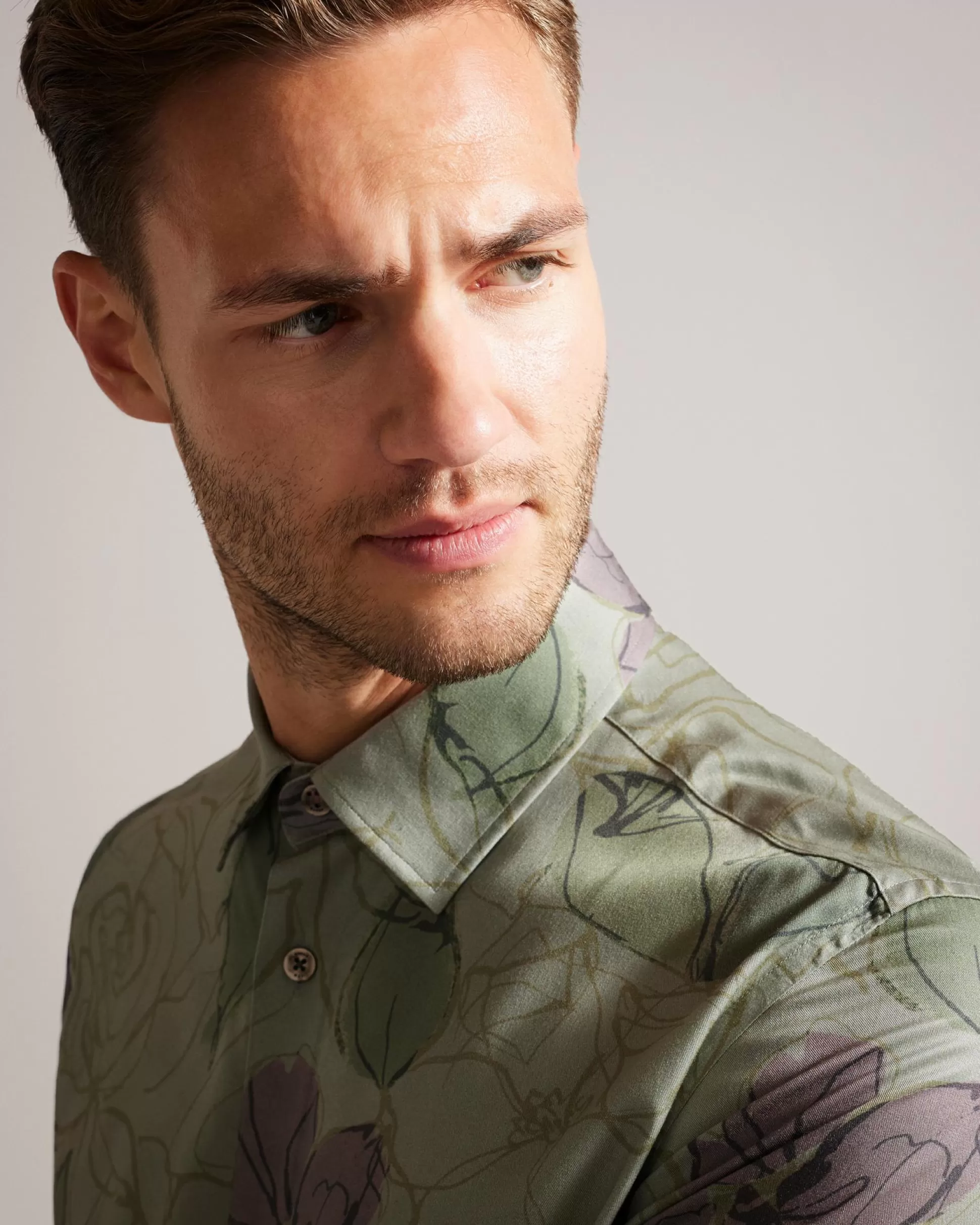 Shirts^Ted Baker Bobbio Pale Green