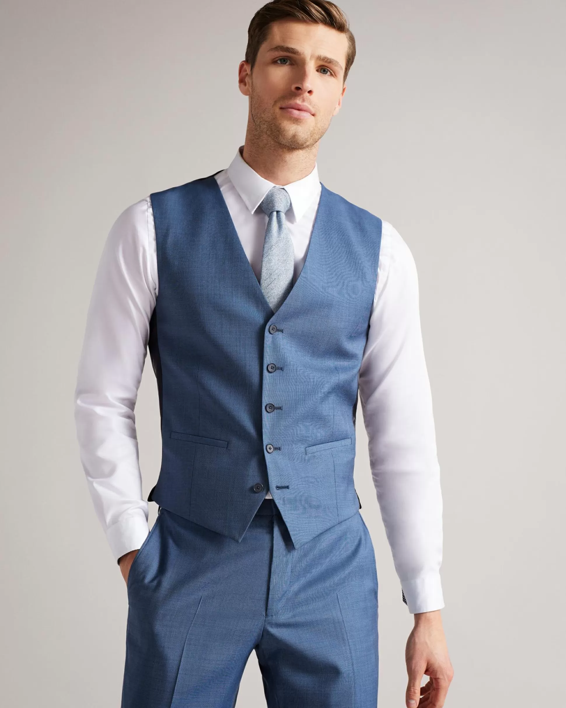 Suits^Ted Baker Camdews Light Blue