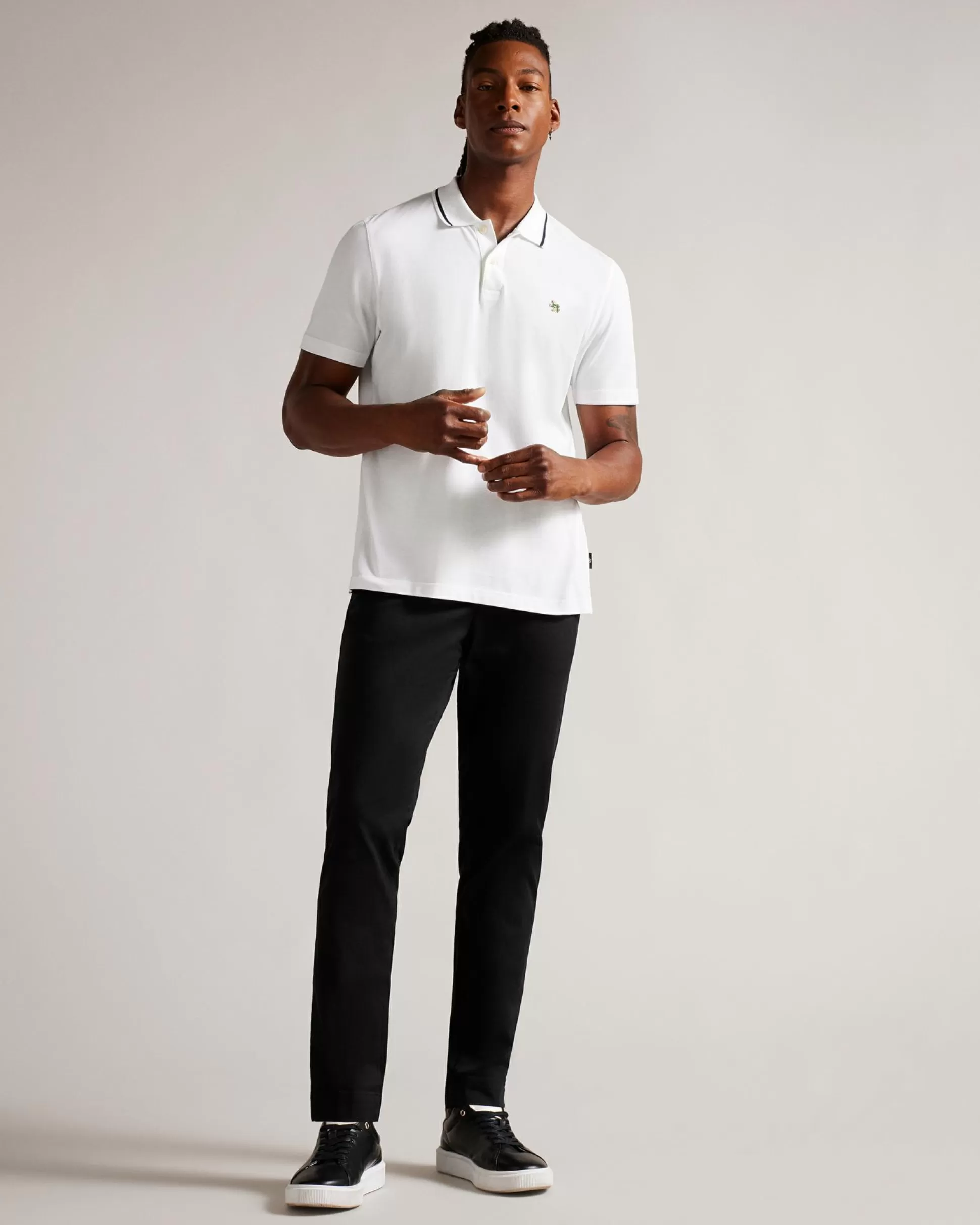 Tops | Polo Shirts^Ted Baker Camdn White