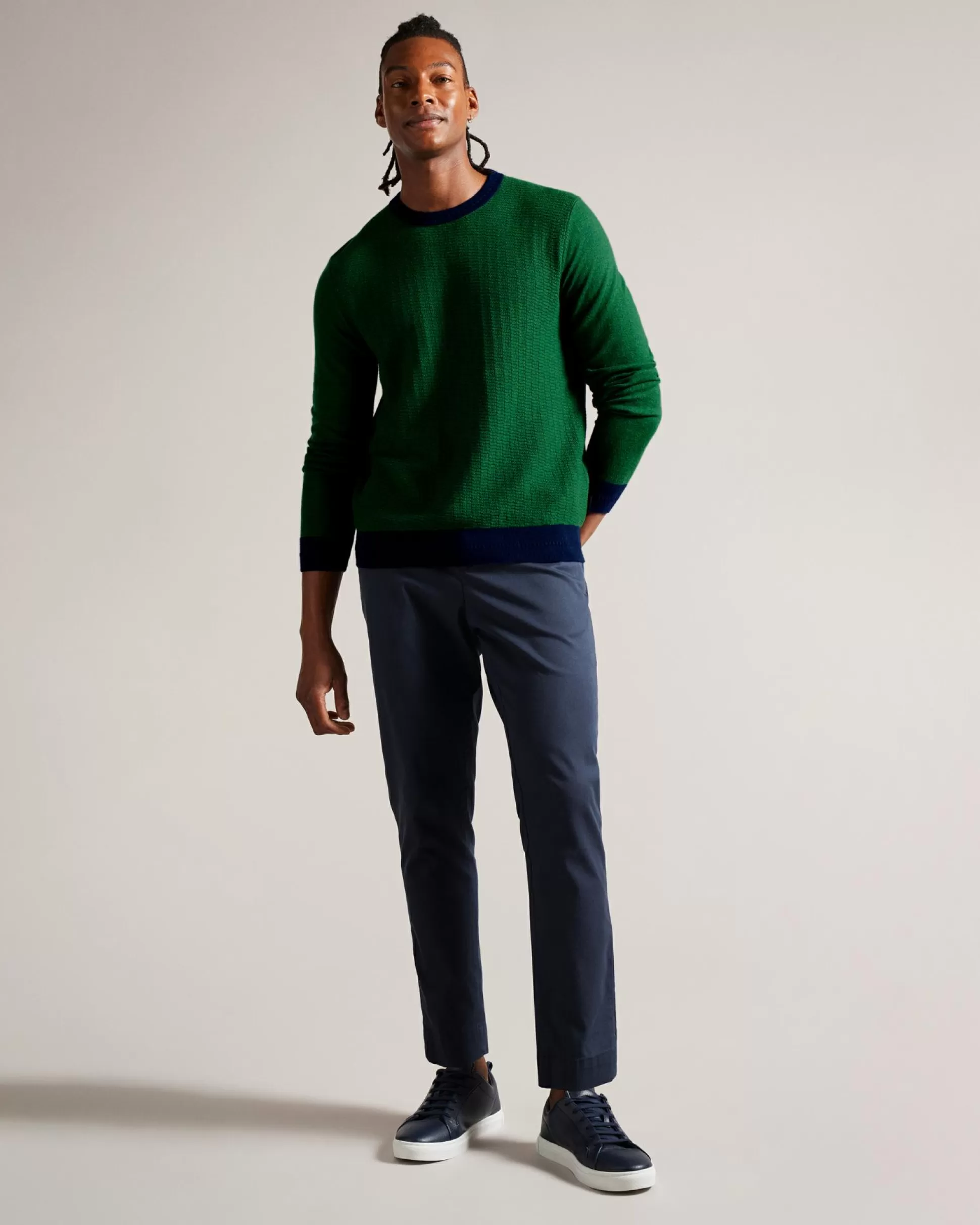 Jumpers & Knitwear^Ted Baker Capab Green