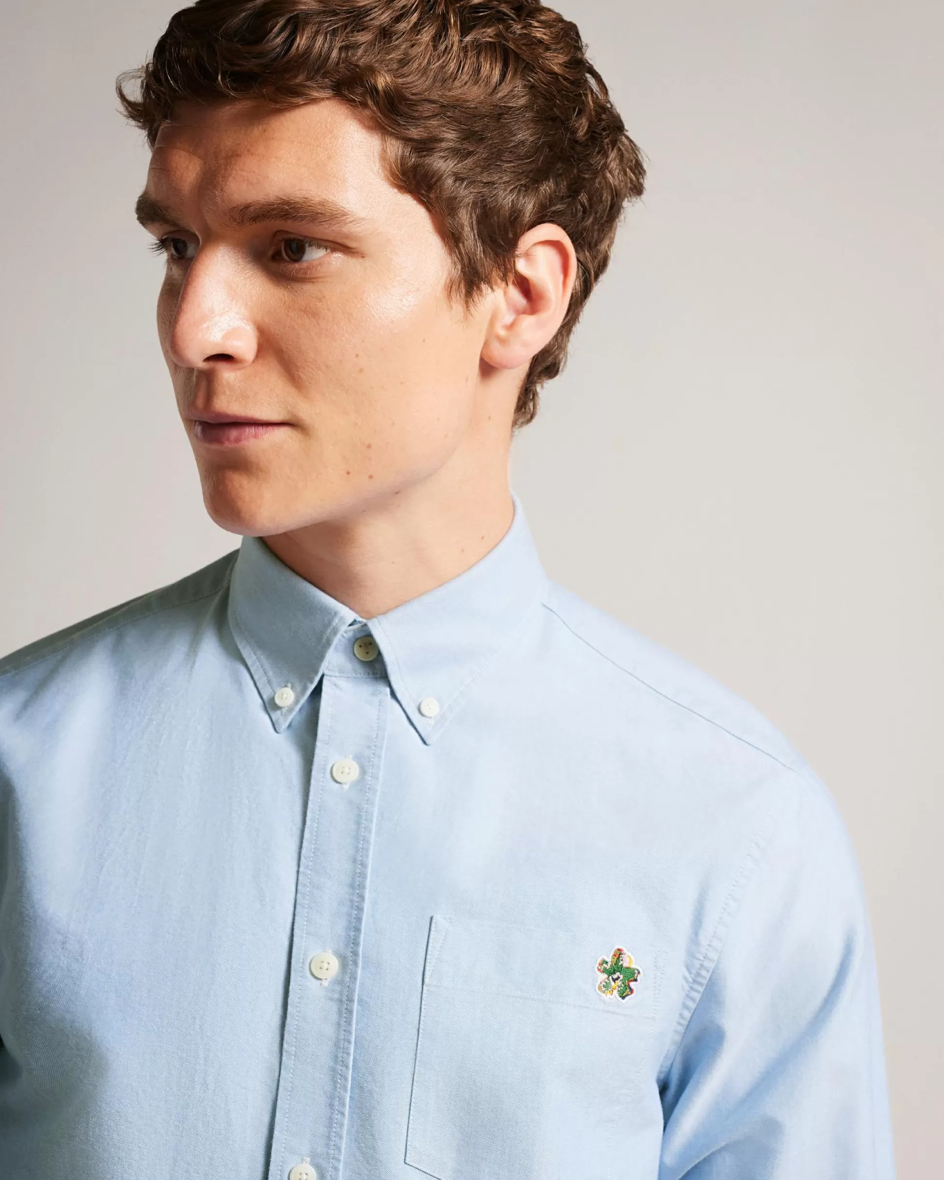 Shirts^Ted Baker Caplet Blue