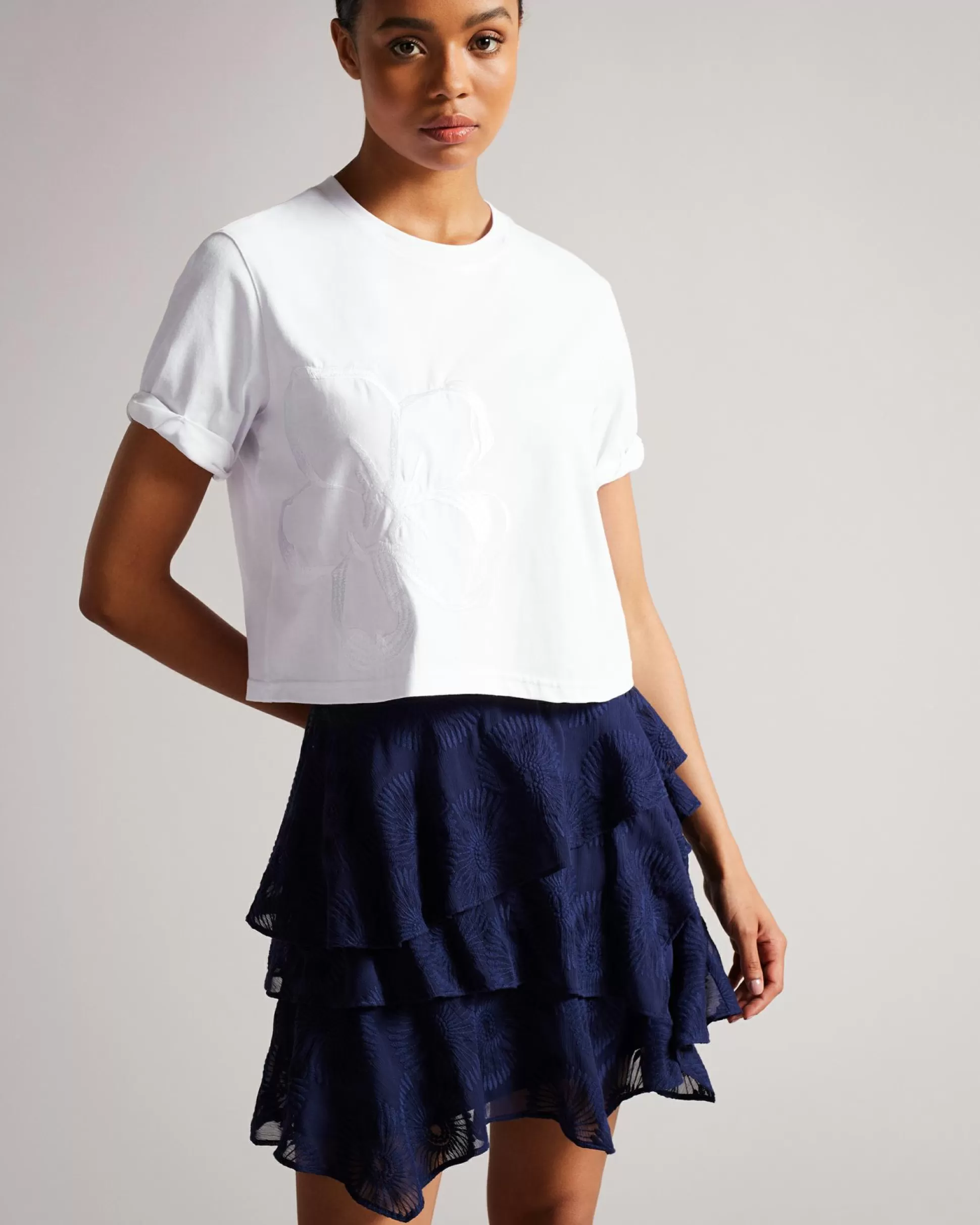 T-Shirts & Vests | Tops & Blouses^Ted Baker Carmyn White