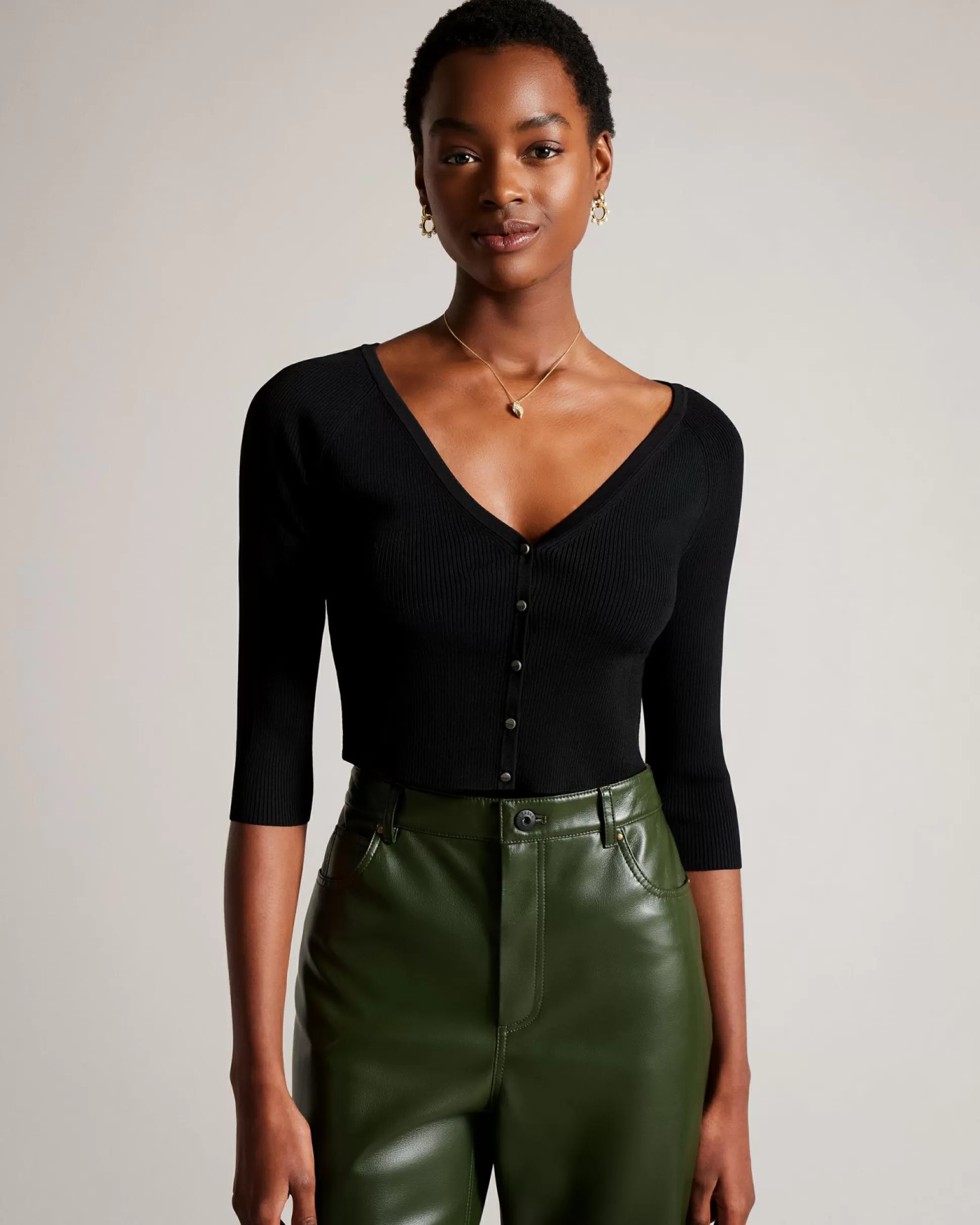 Jumpers & Cardigans^Ted Baker Casela Black