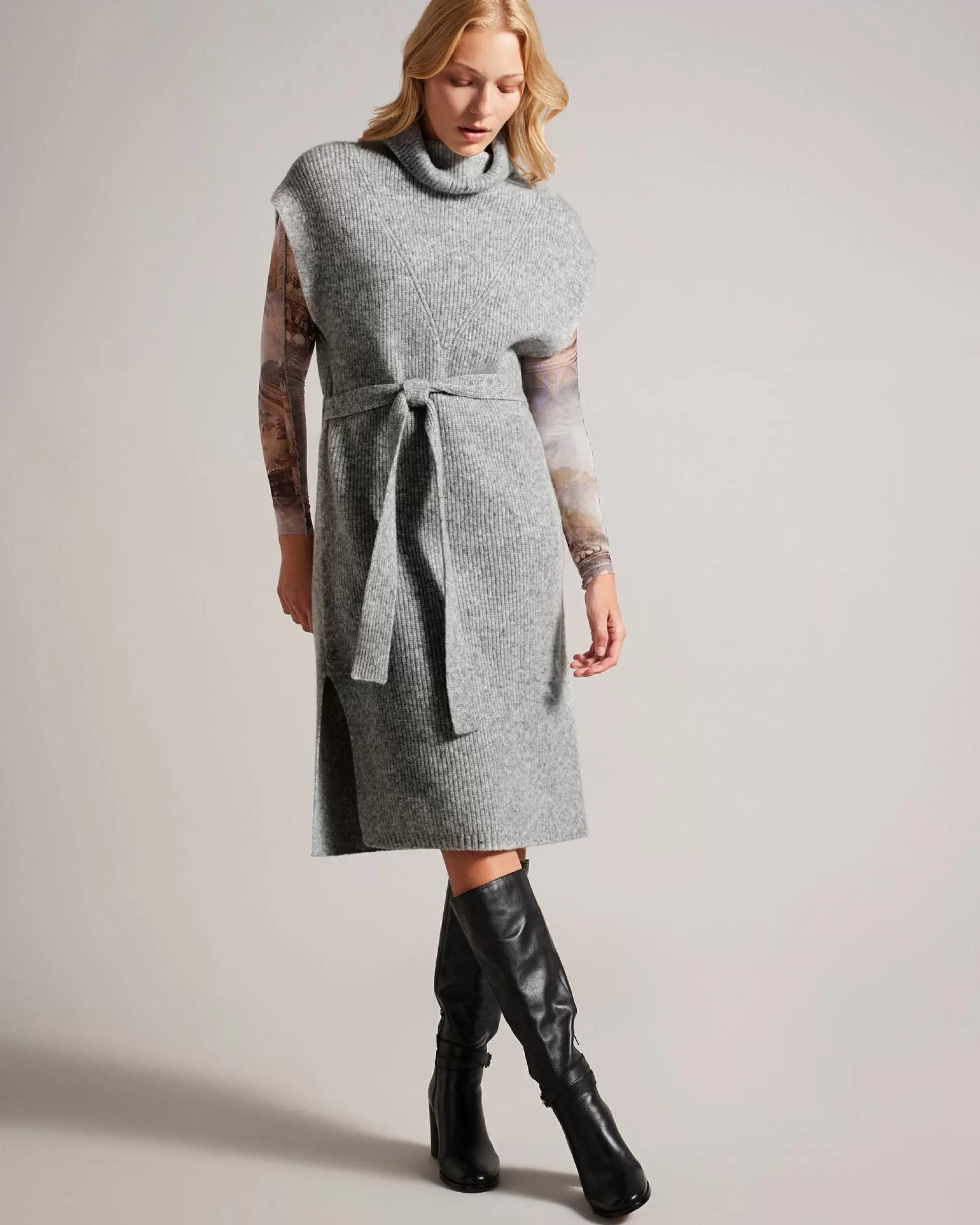 Jumpers & Cardigans | Dresses^Ted Baker Cesell Grey