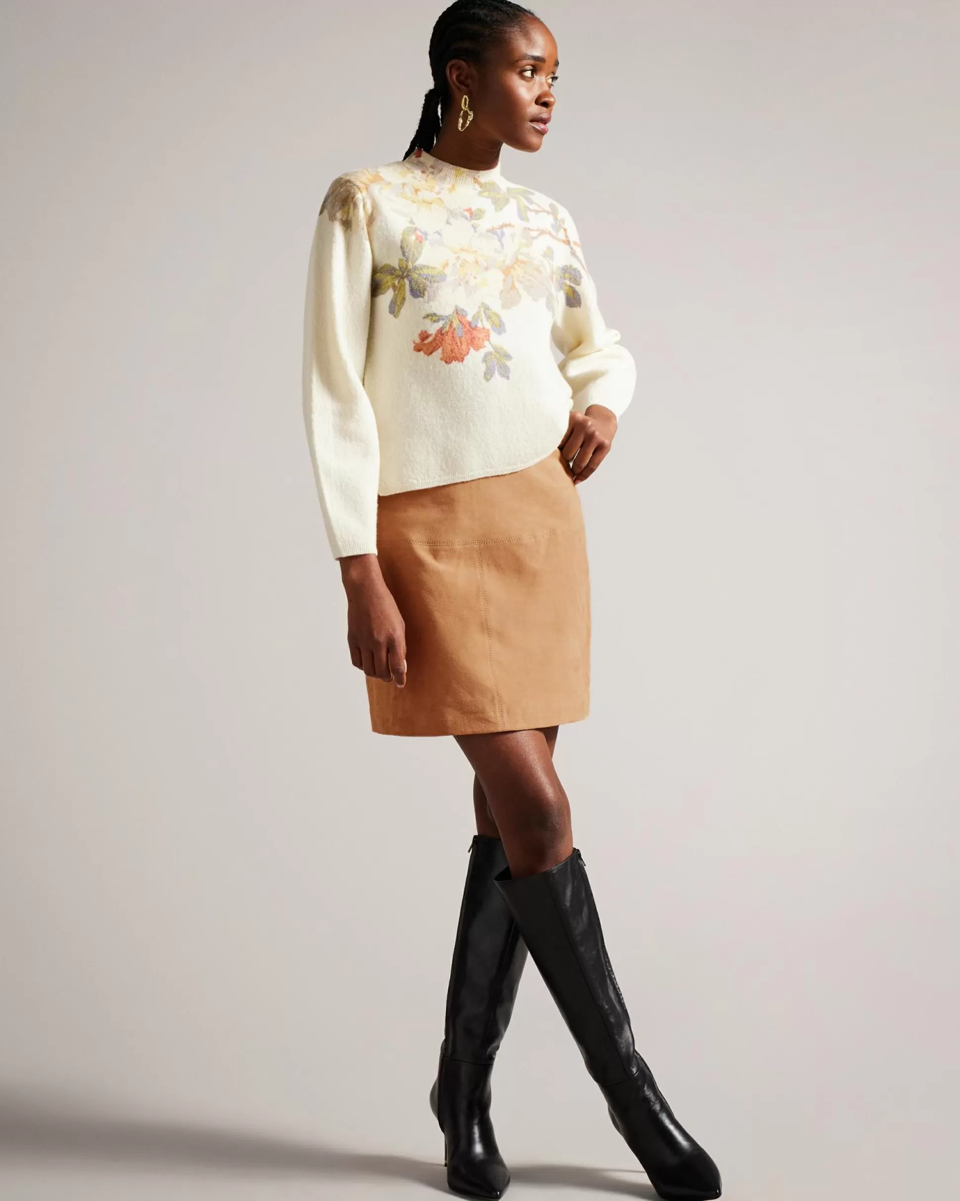 Skirts^Ted Baker Chiyo Camel