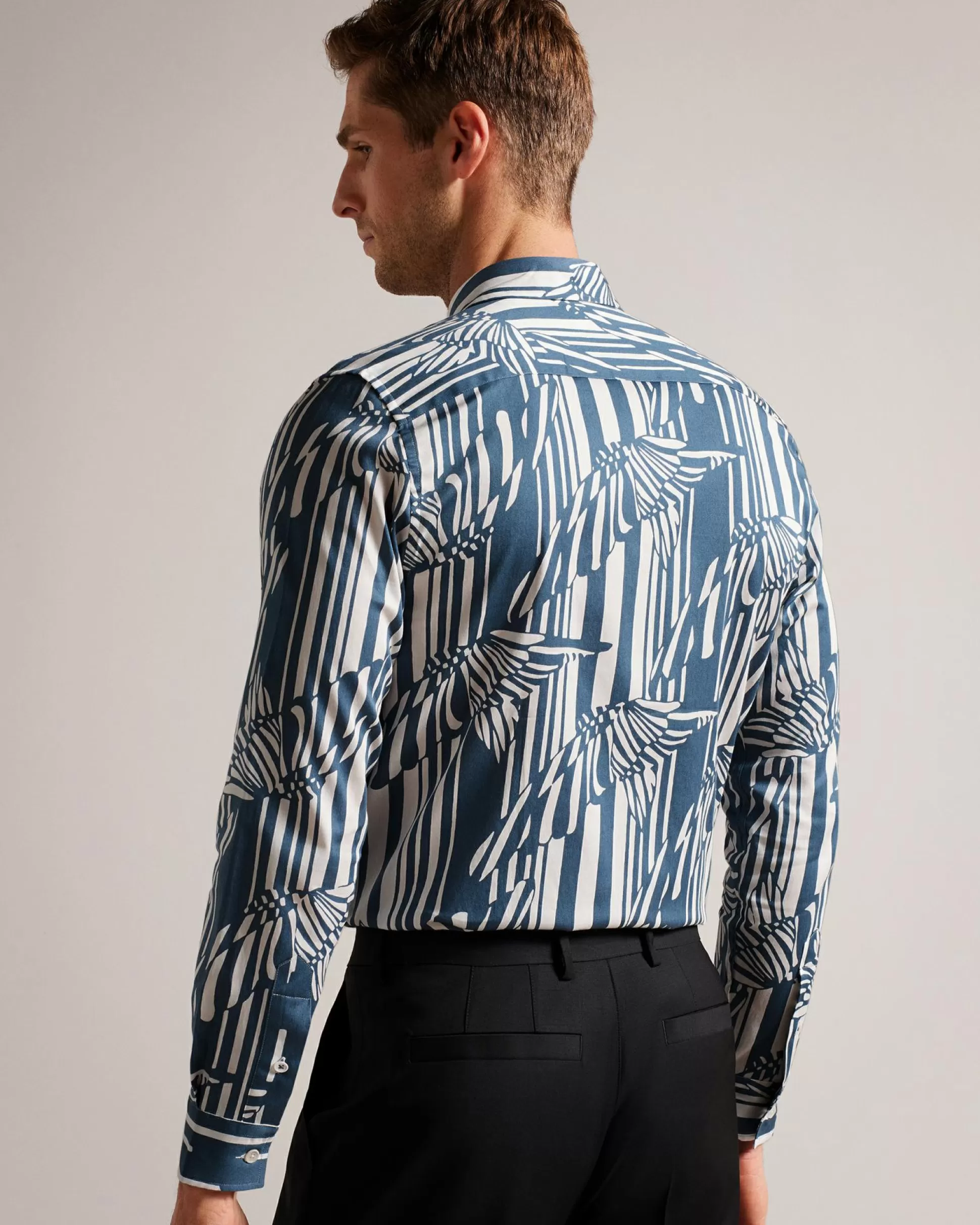 Shirts^Ted Baker Chorley Blue