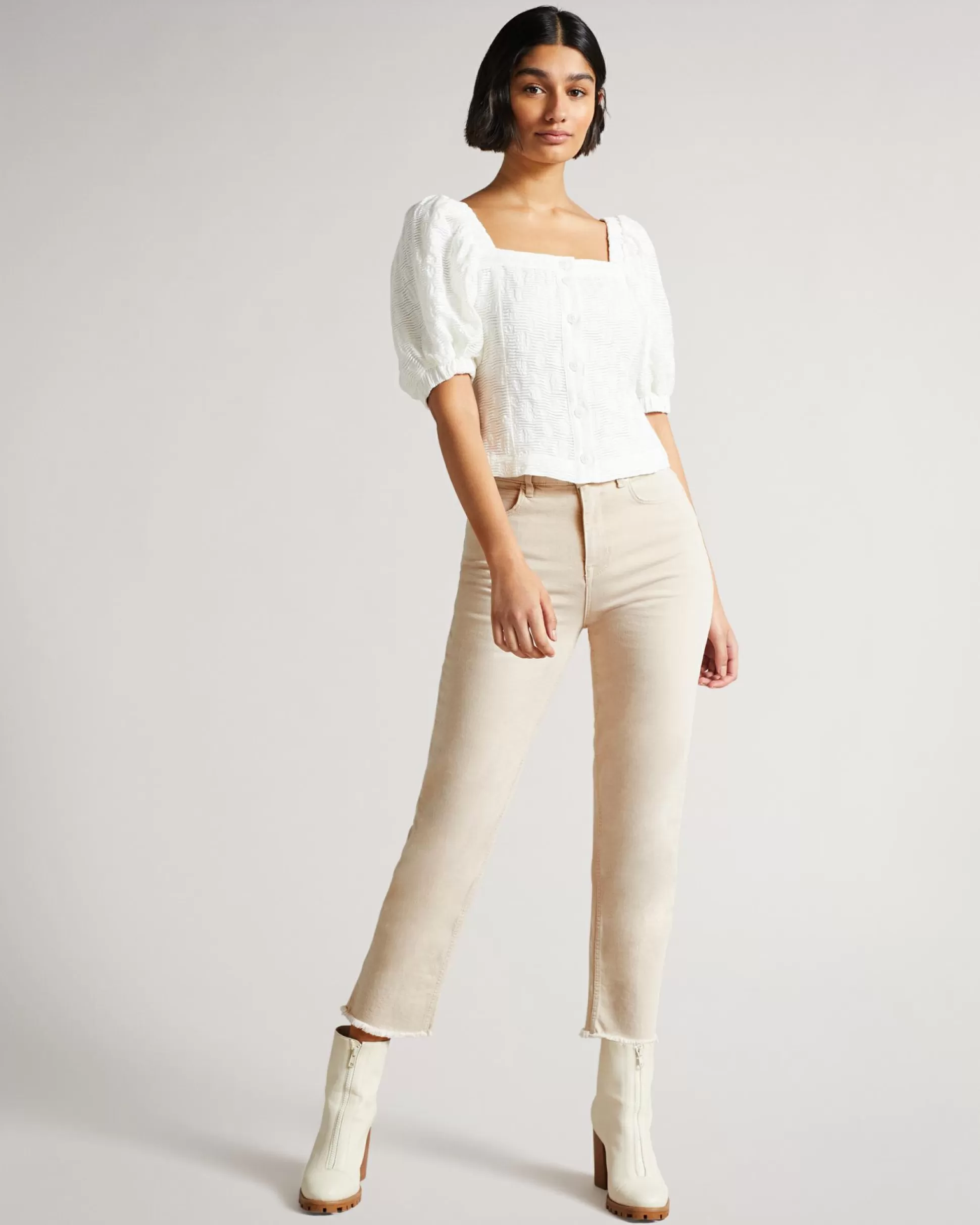 Jeans^Ted Baker Claida Ecru