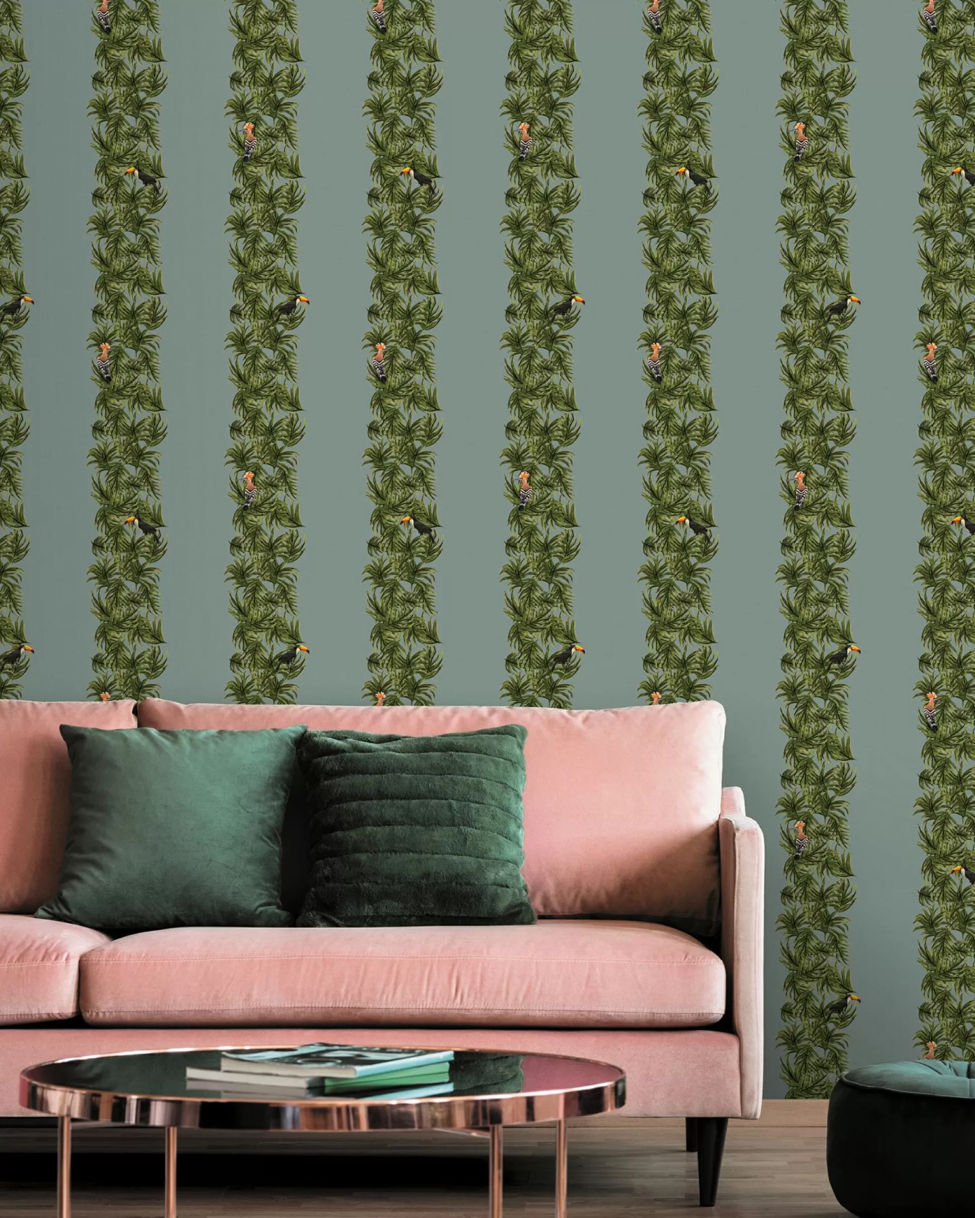 Wallpaper^Ted Baker Compla Teal-Blue