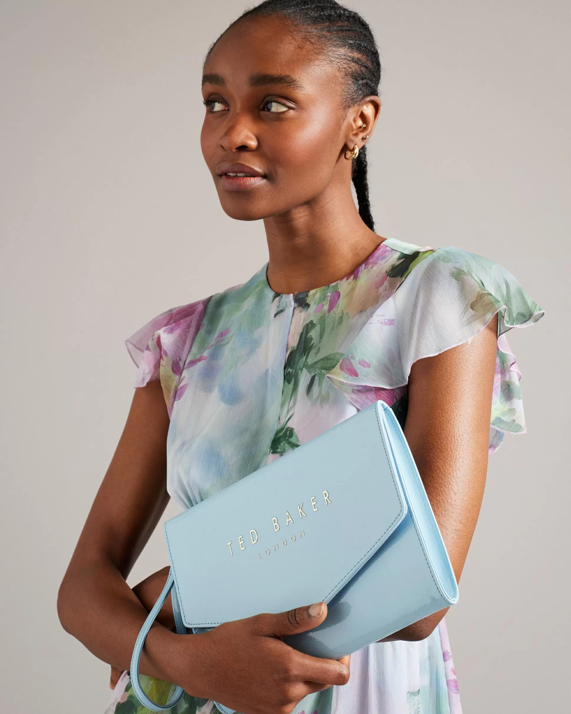 Icon Bags & Signature Bags | Clutch Bags^Ted Baker Crinkie Light Blue