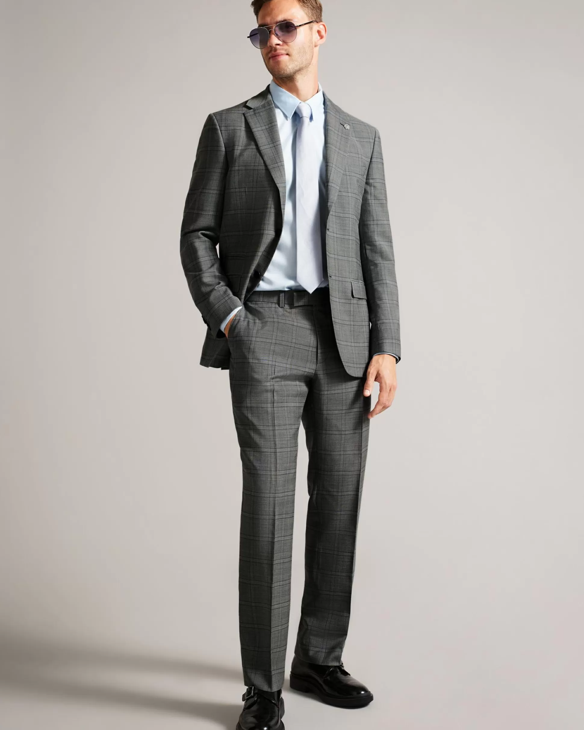 Trousers & Chinos | Suits^Ted Baker Culbort Grey