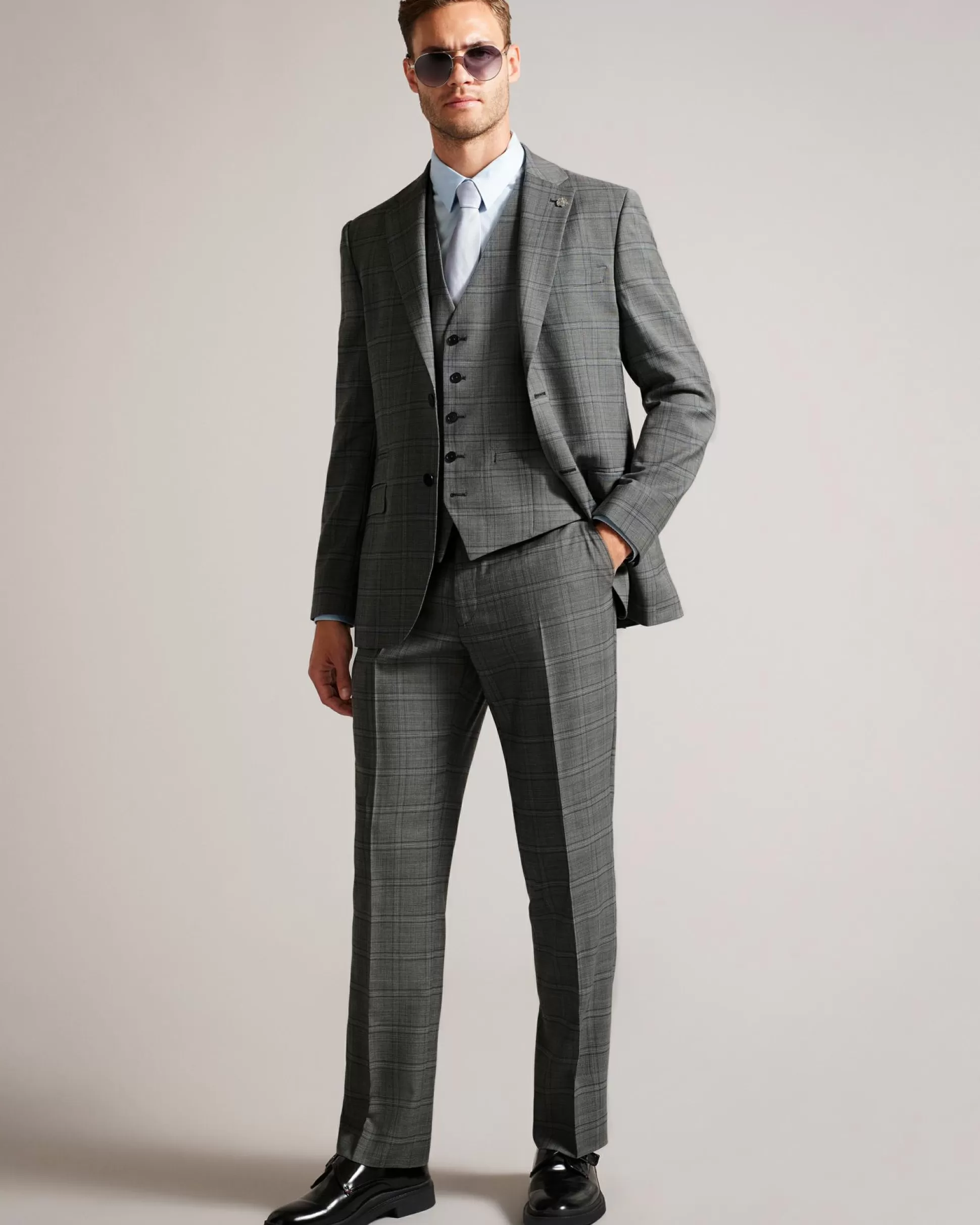 Suits^Ted Baker Culborw Grey