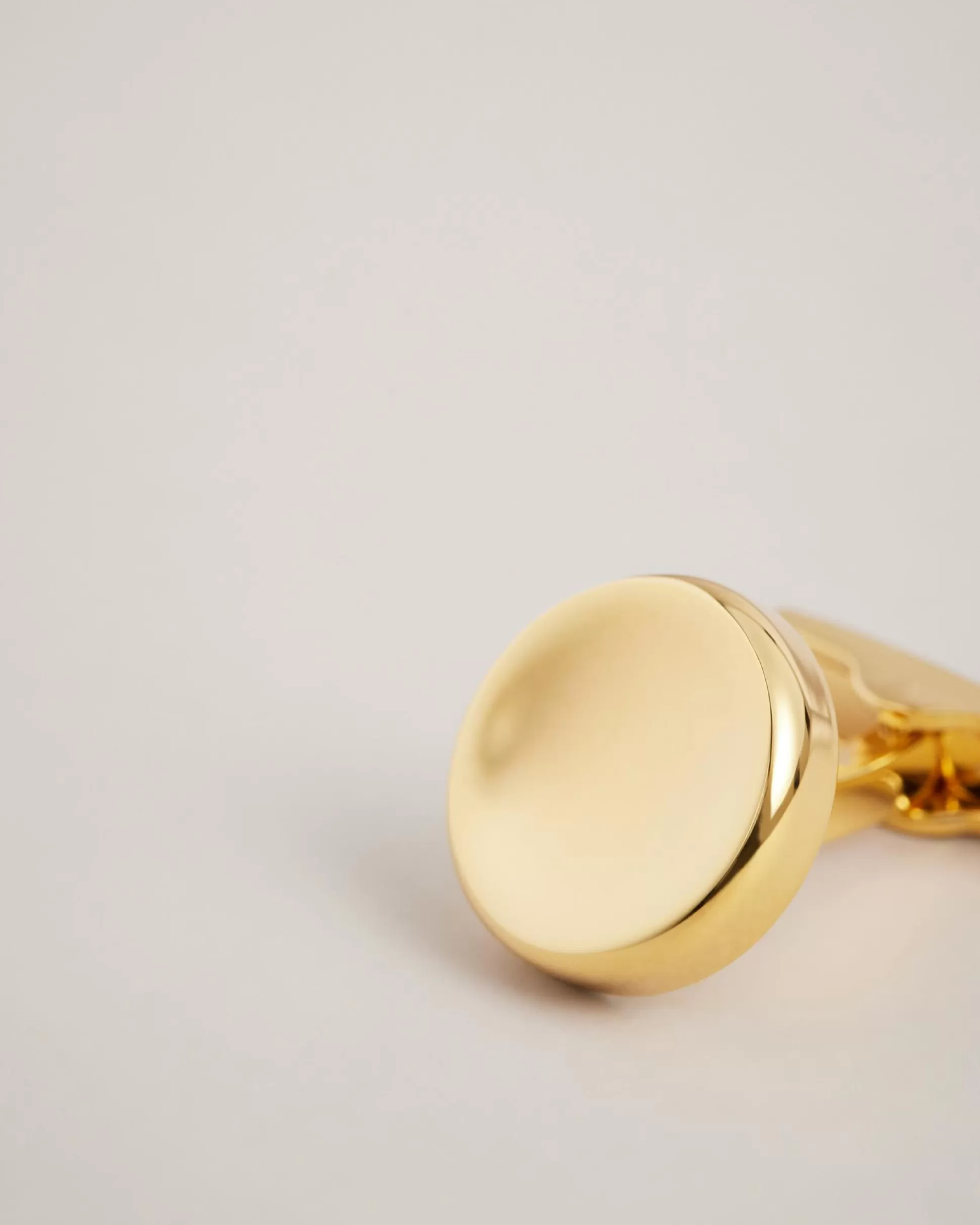 Cufflinks^Ted Baker Curve Gold Colour