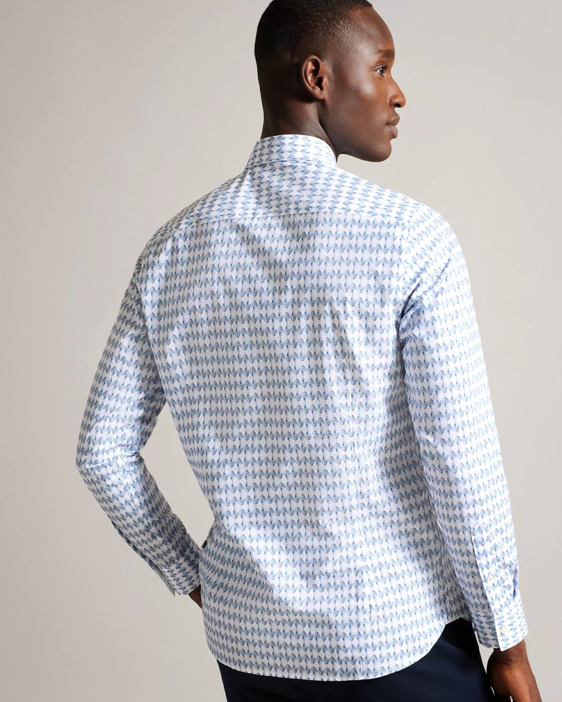 Shirts^Ted Baker Dibbin Pale Blue