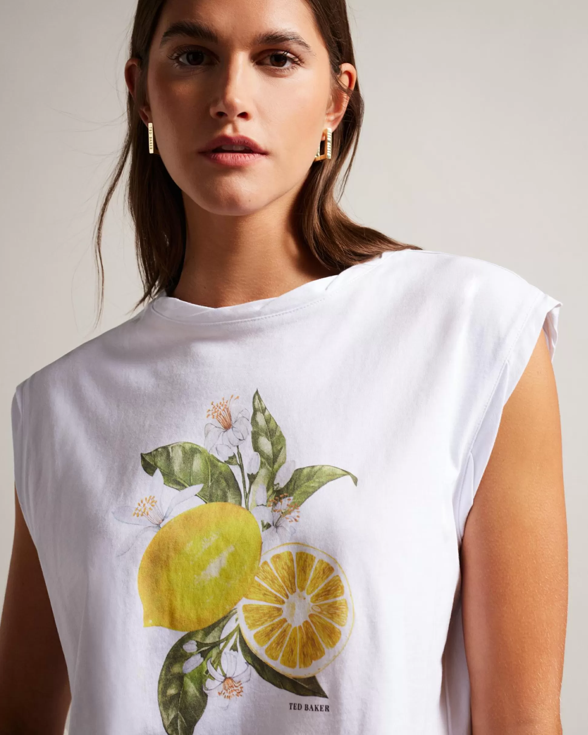 T-Shirts & Vests | Tops & Blouses^Ted Baker Dieanaa White