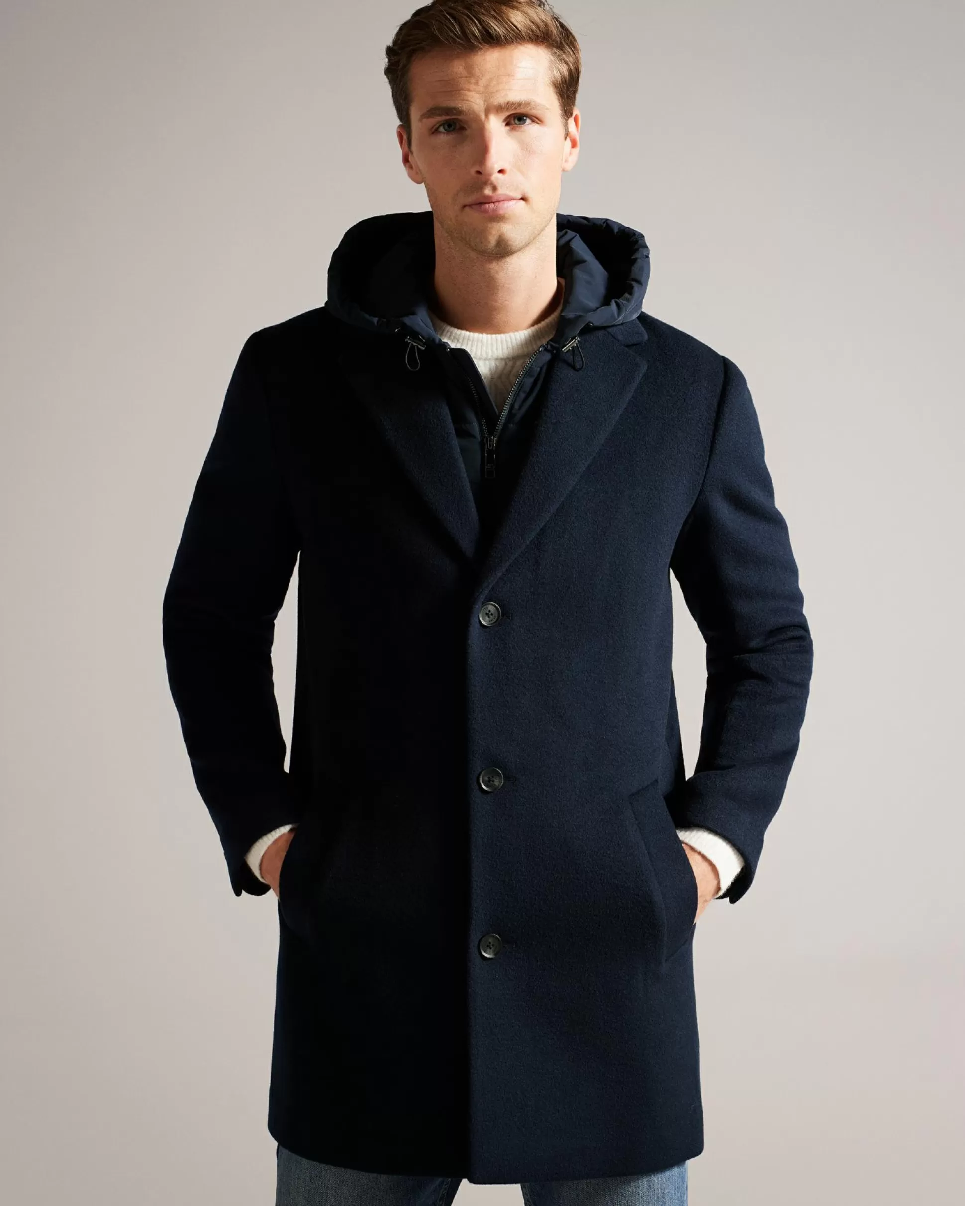 Coats & Jackets^Ted Baker Donlon Navy