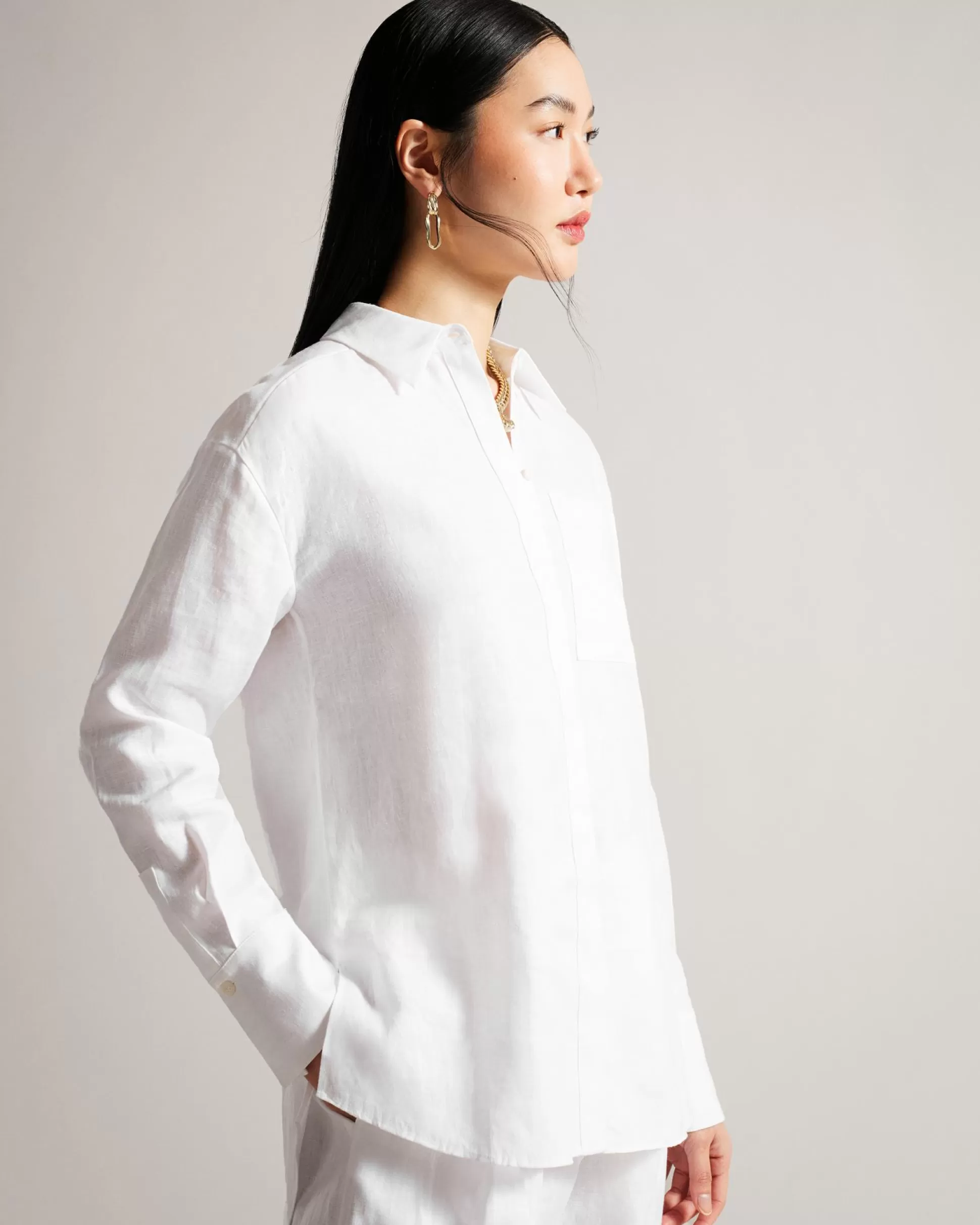 Suits & Co-ords | Tops & Blouses^Ted Baker Dorahh White