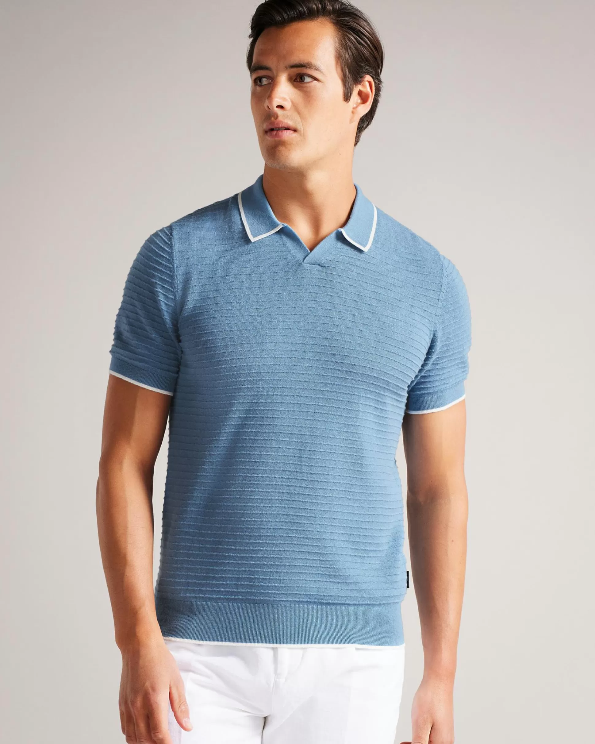 Tops | Polo Shirts^Ted Baker Durdle Sky Blue