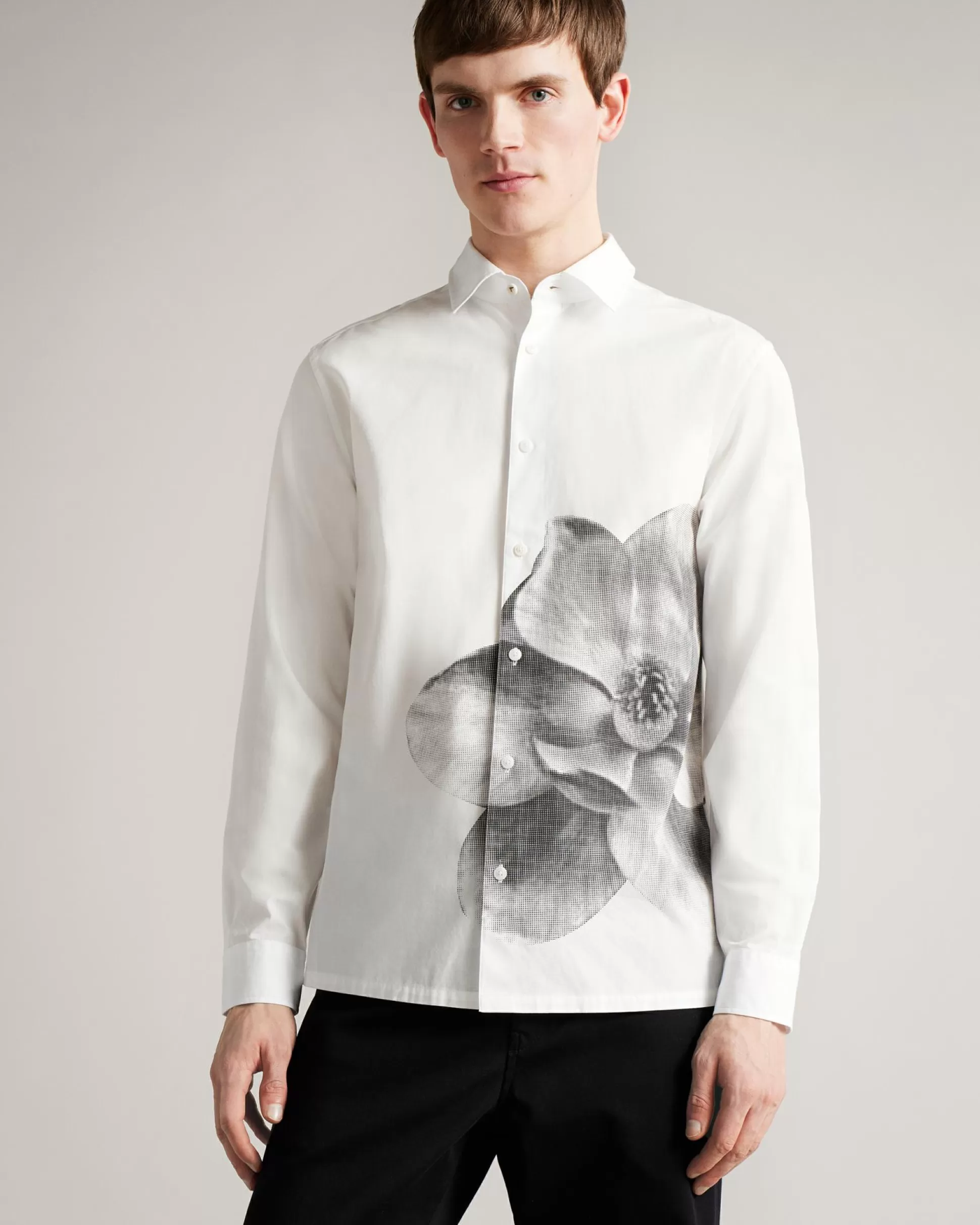 Shirts^Ted Baker Durlo White