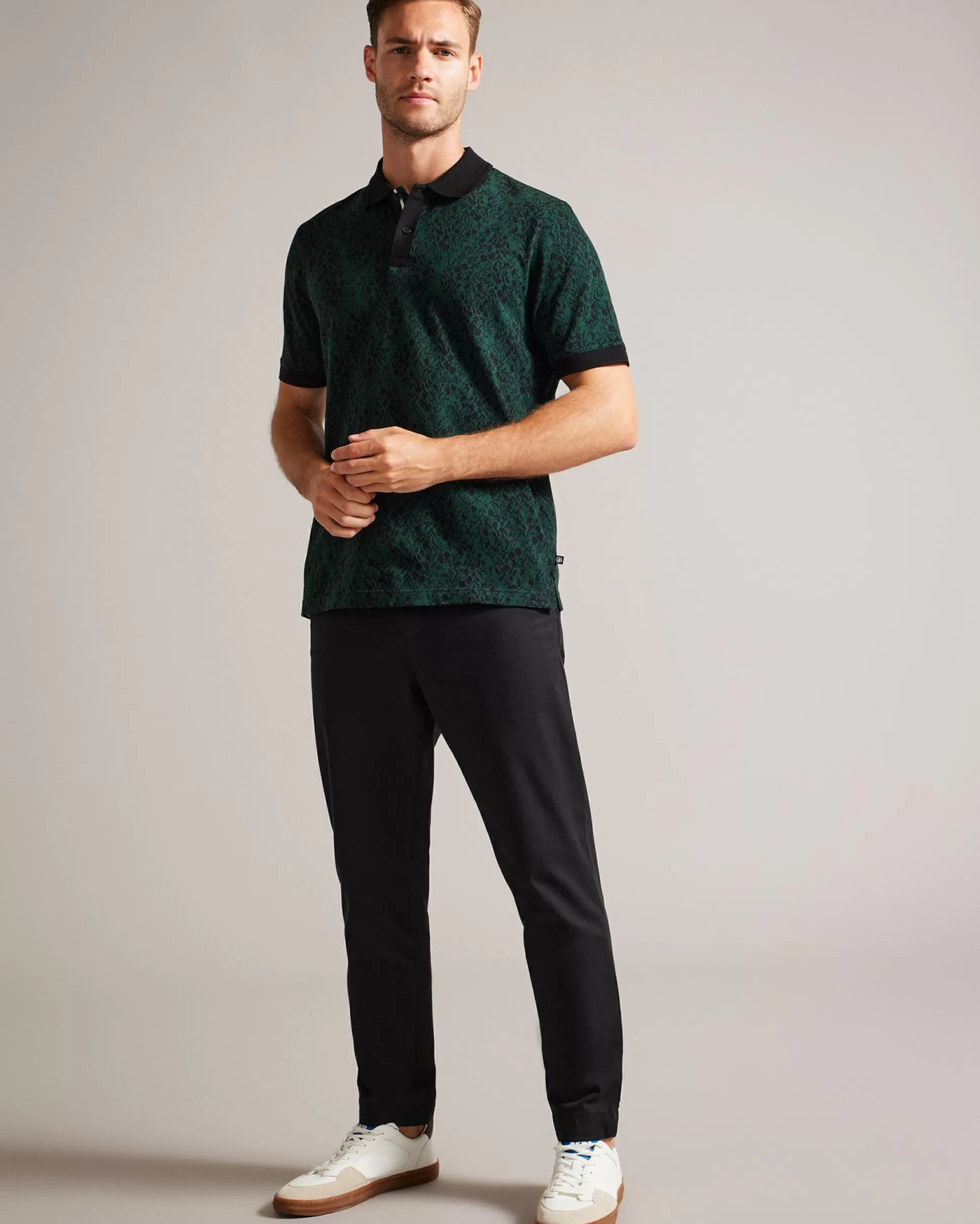 Tops | Polo Shirts^Ted Baker Ealis Dark Green