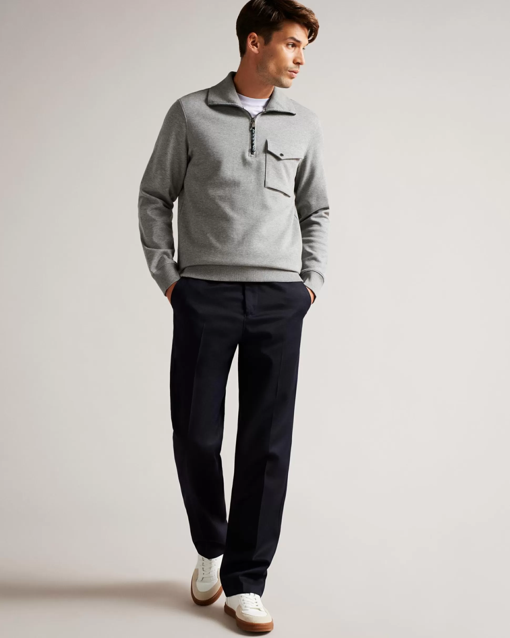 Sweatshirts & Hoodies | Tops^Ted Baker Ecos Grey