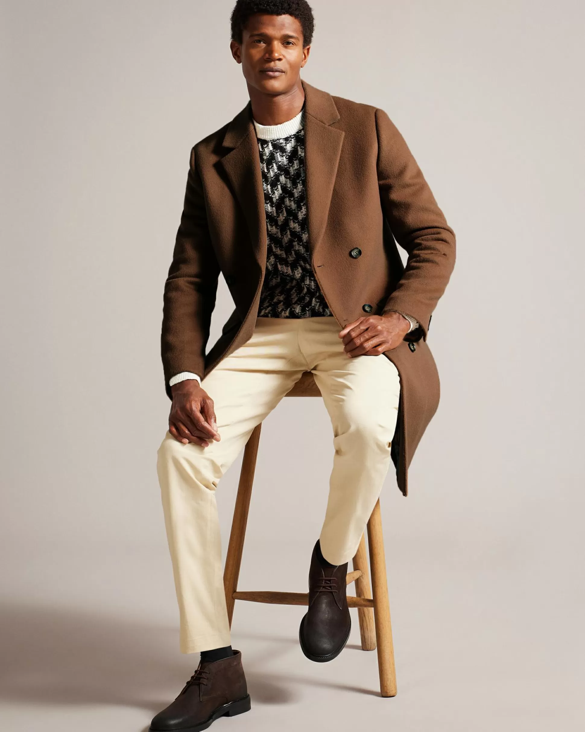 Coats & Jackets^Ted Baker Edouard Tan