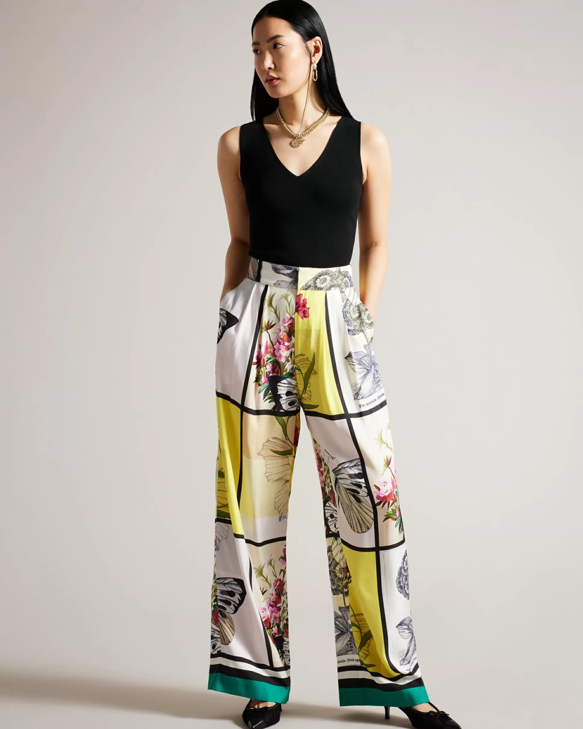 Suits & Co-ords | Trousers & Shorts^Ted Baker Embelae White