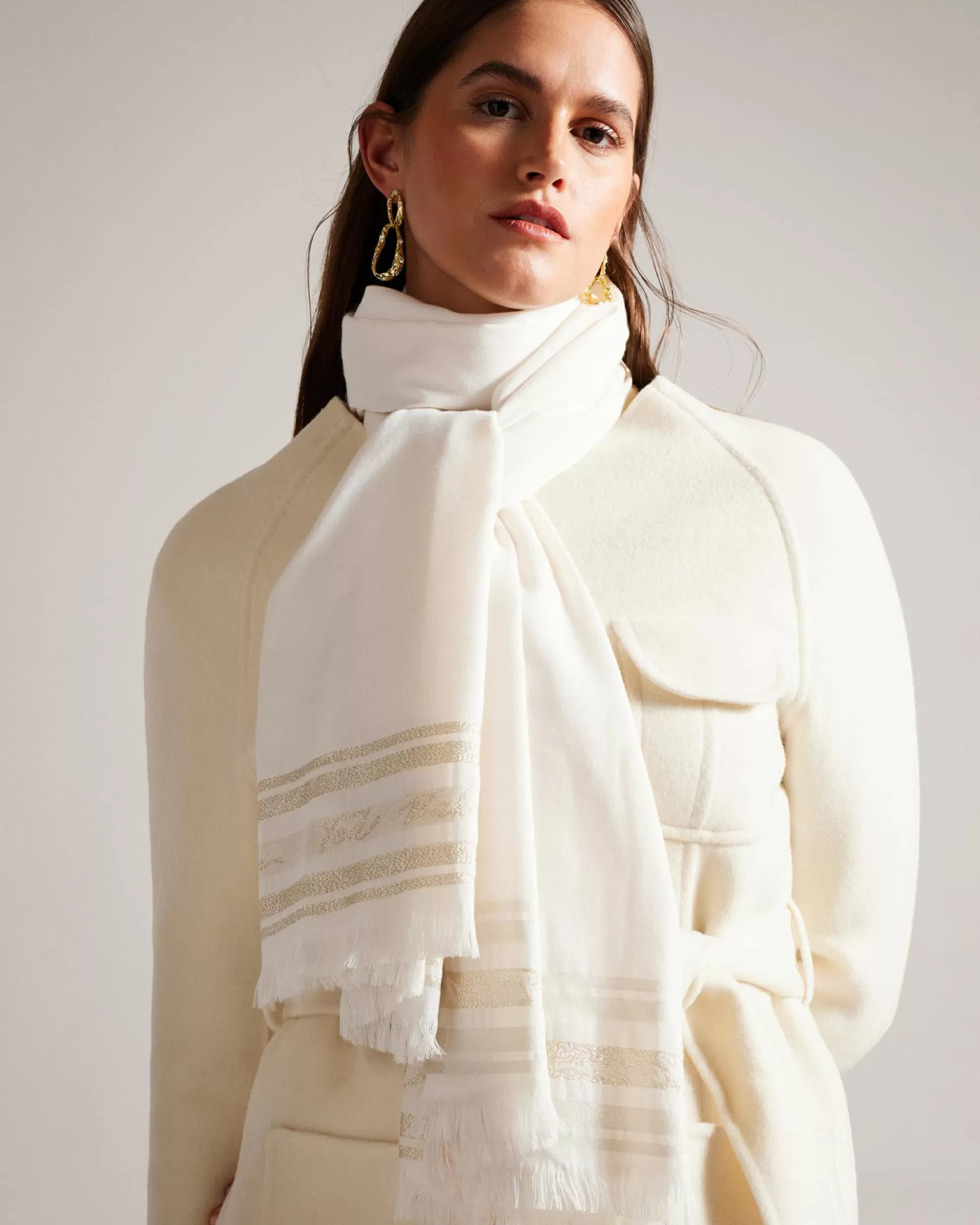 Scarves^Ted Baker Estelas Natural