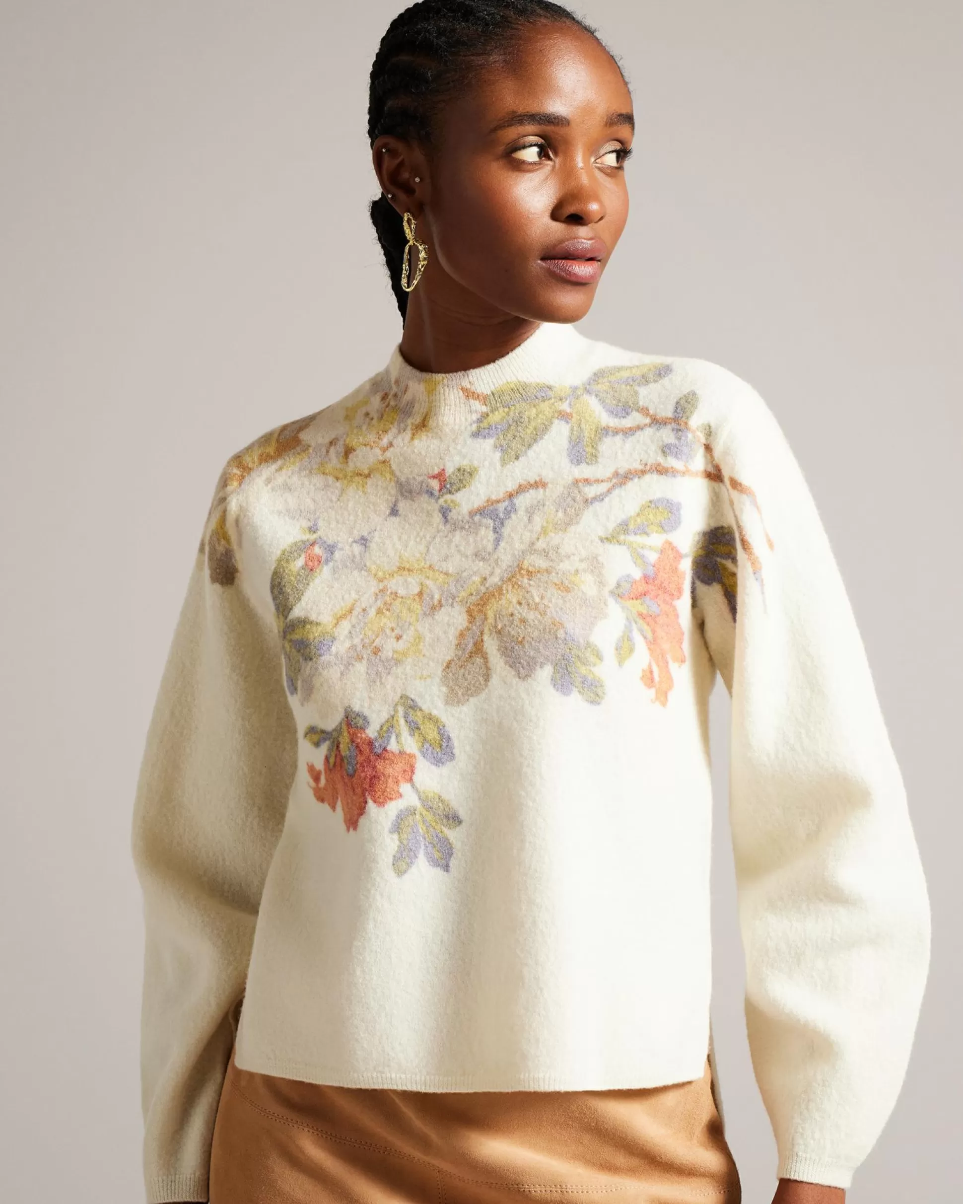 Jumpers & Cardigans^Ted Baker Evhaa White