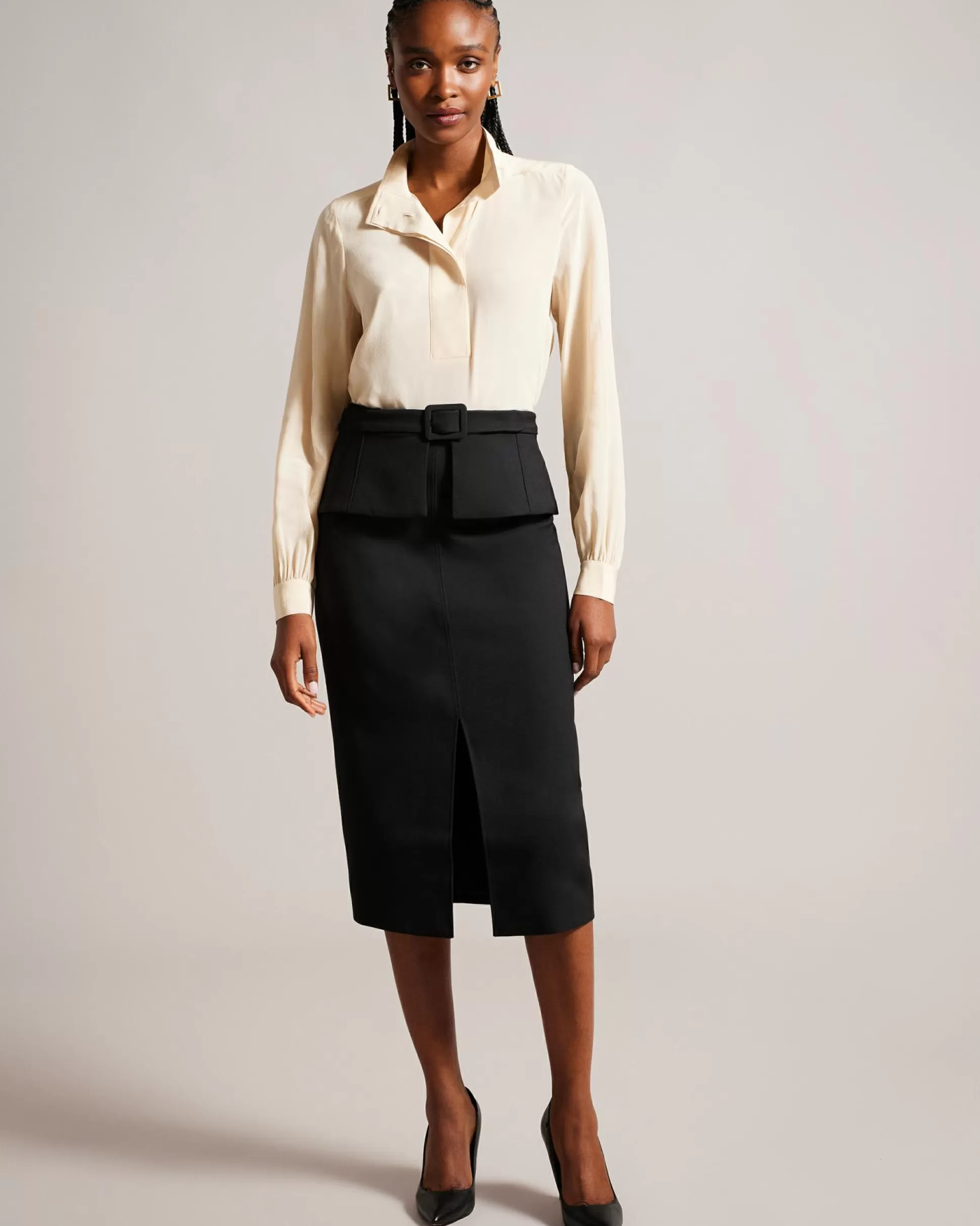 Skirts^Ted Baker Floreei Black