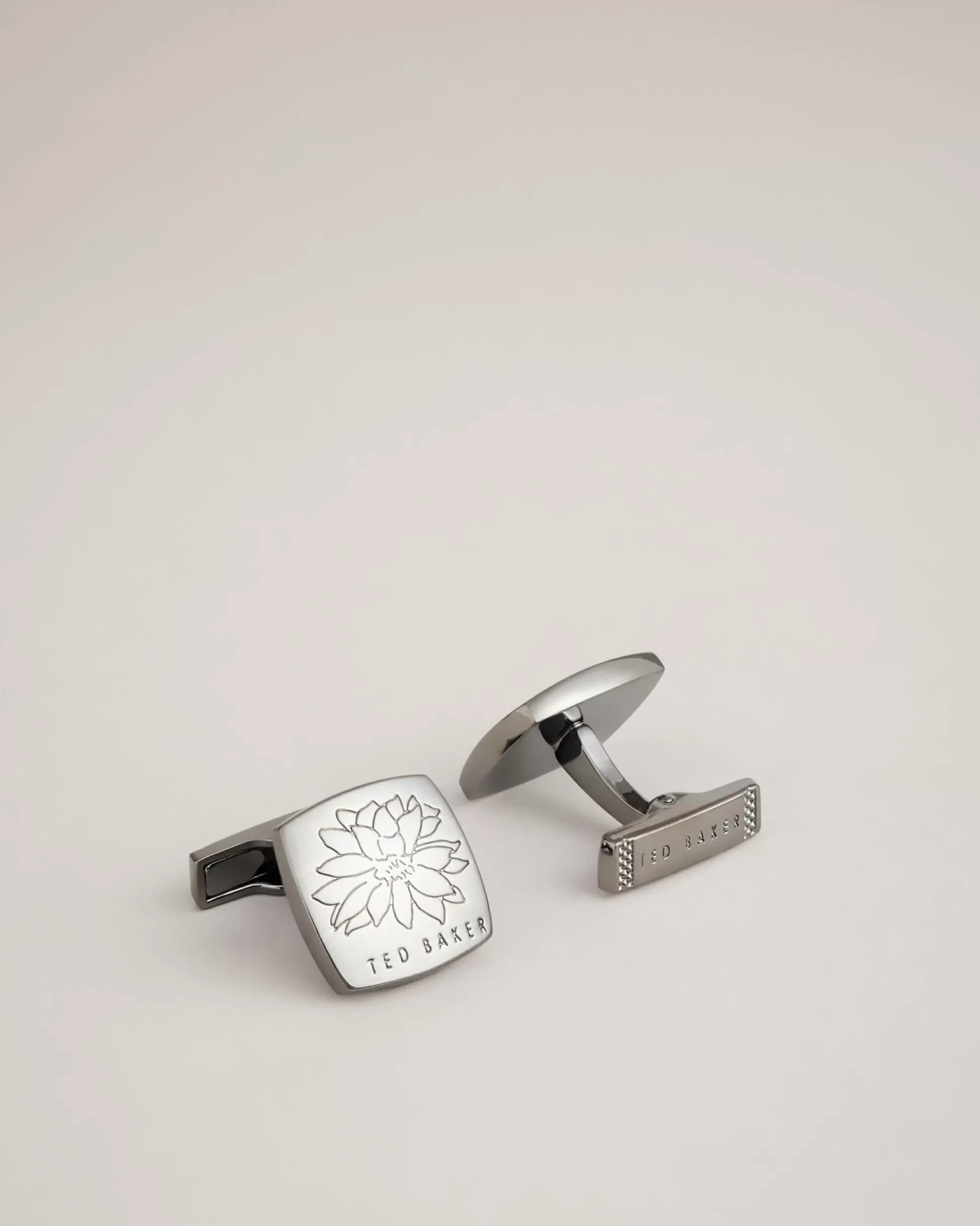 Cufflinks^Ted Baker Floriia Black-Gunmetal