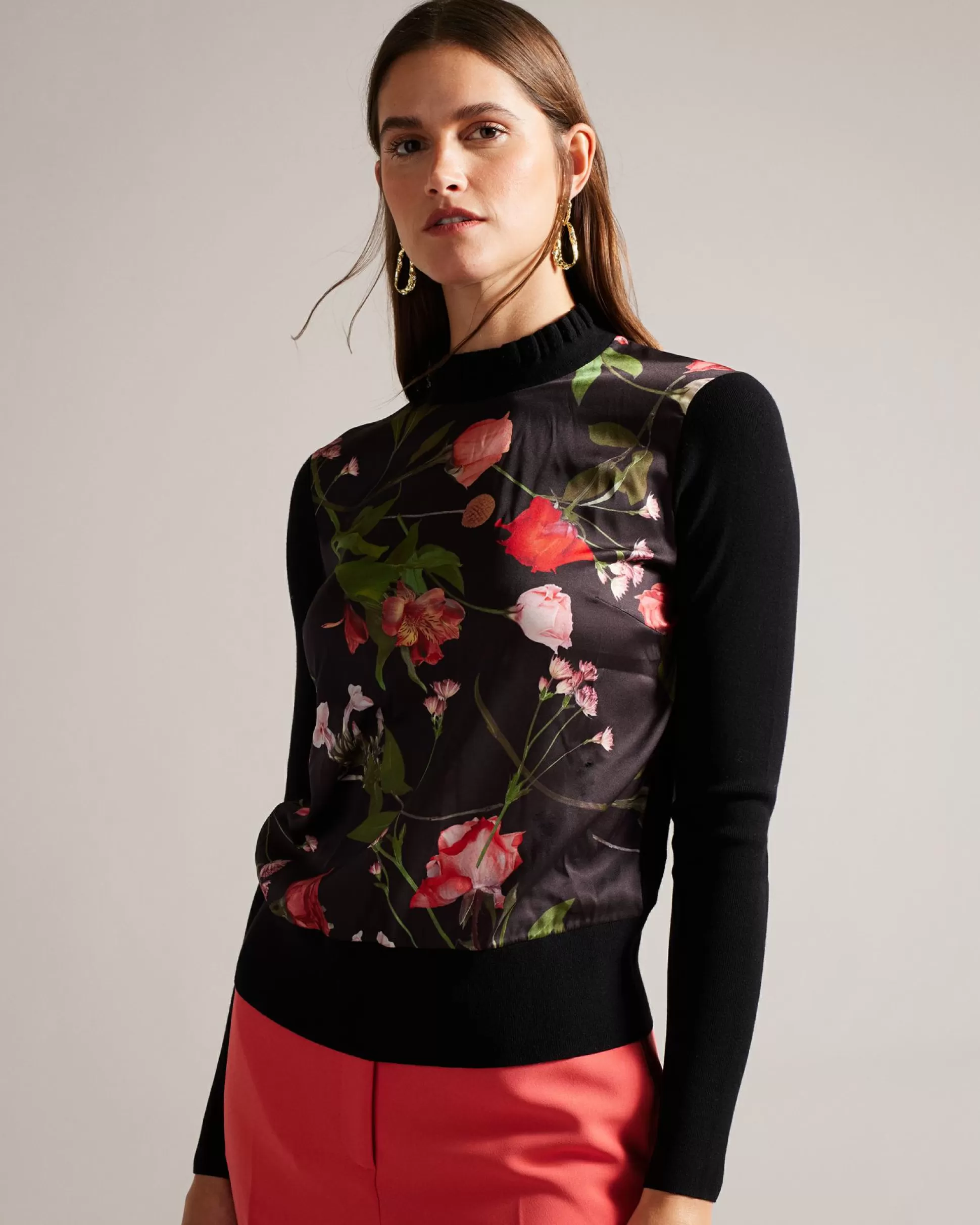 Jumpers & Cardigans^Ted Baker Frasiee Black