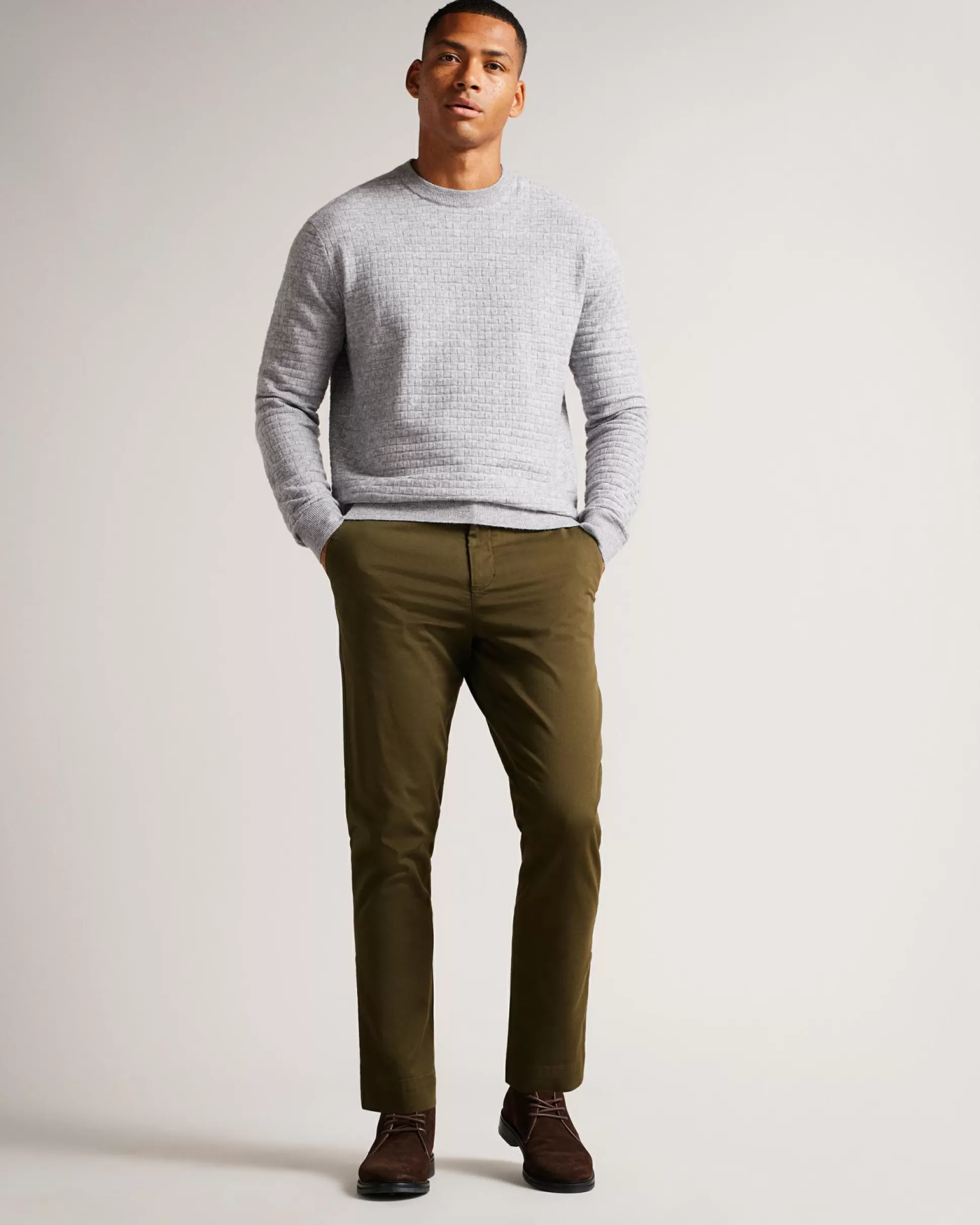 Trousers & Chinos^Ted Baker Genbee Natural