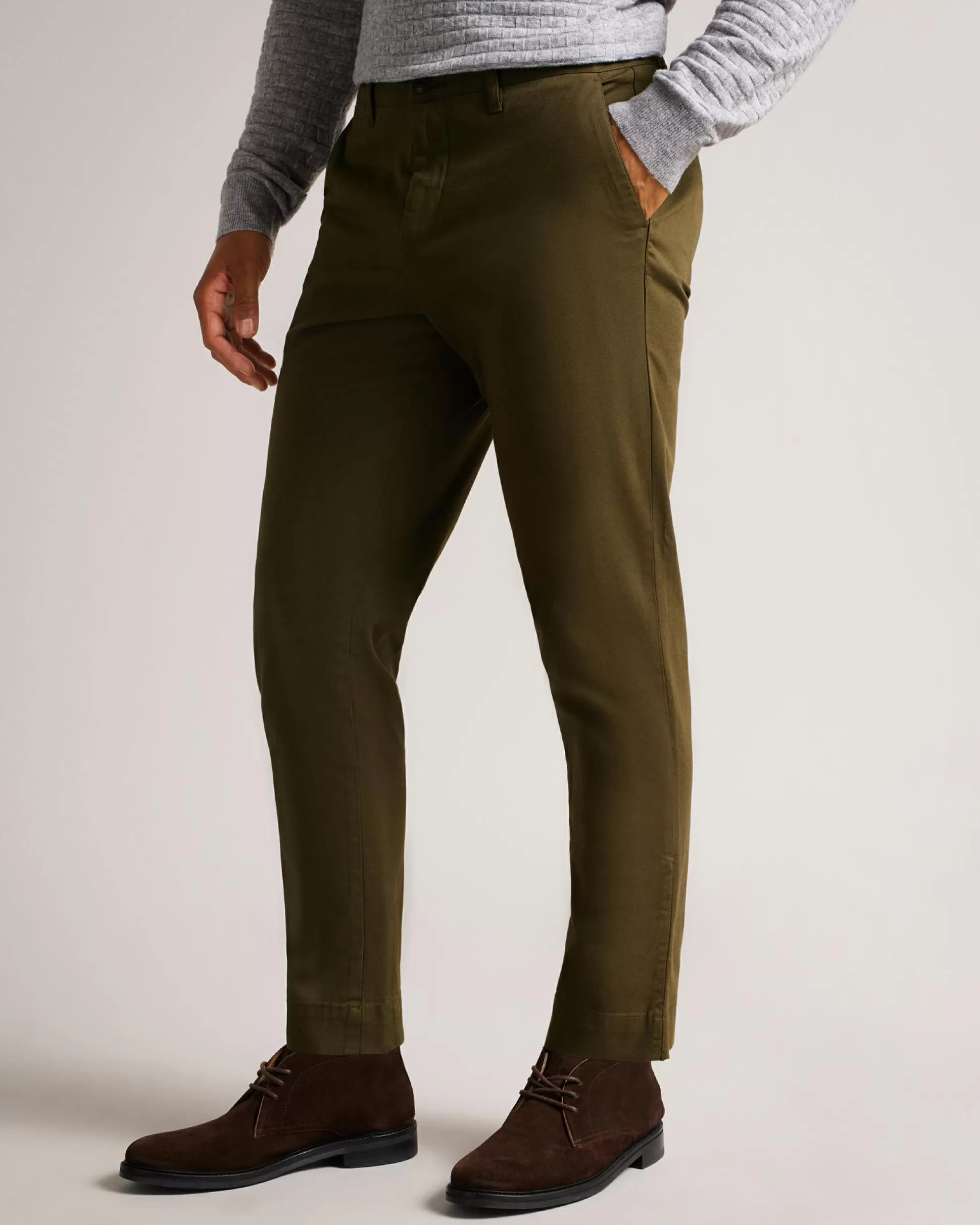 Trousers & Chinos^Ted Baker Genbee Khaki