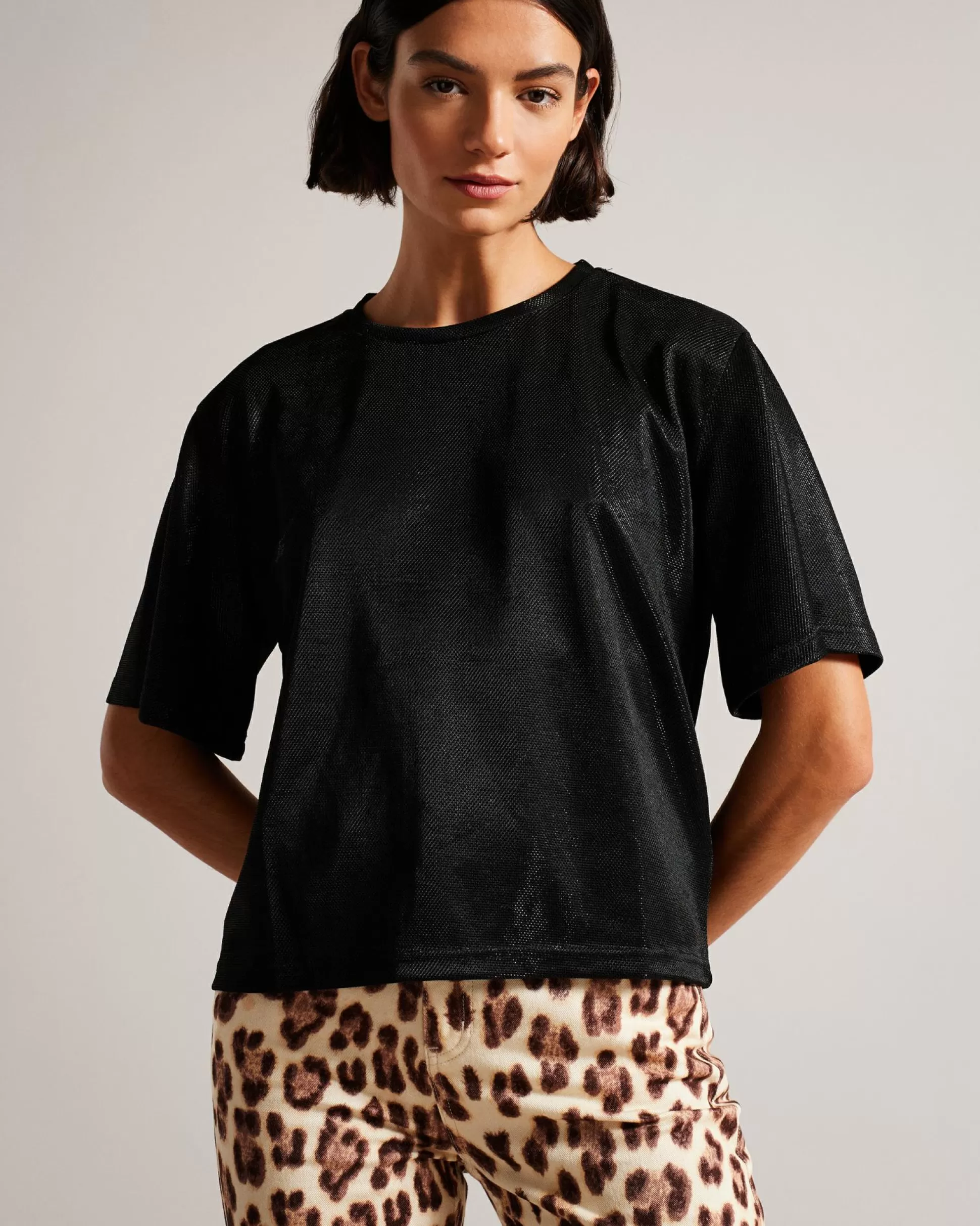 T-Shirts & Vests | Tops & Blouses^Ted Baker Georia Black