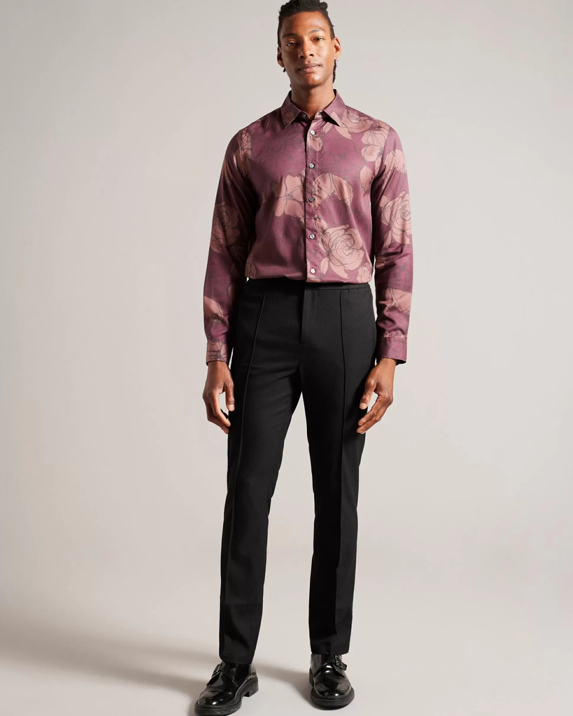 Trousers & Chinos^Ted Baker Giggs Black