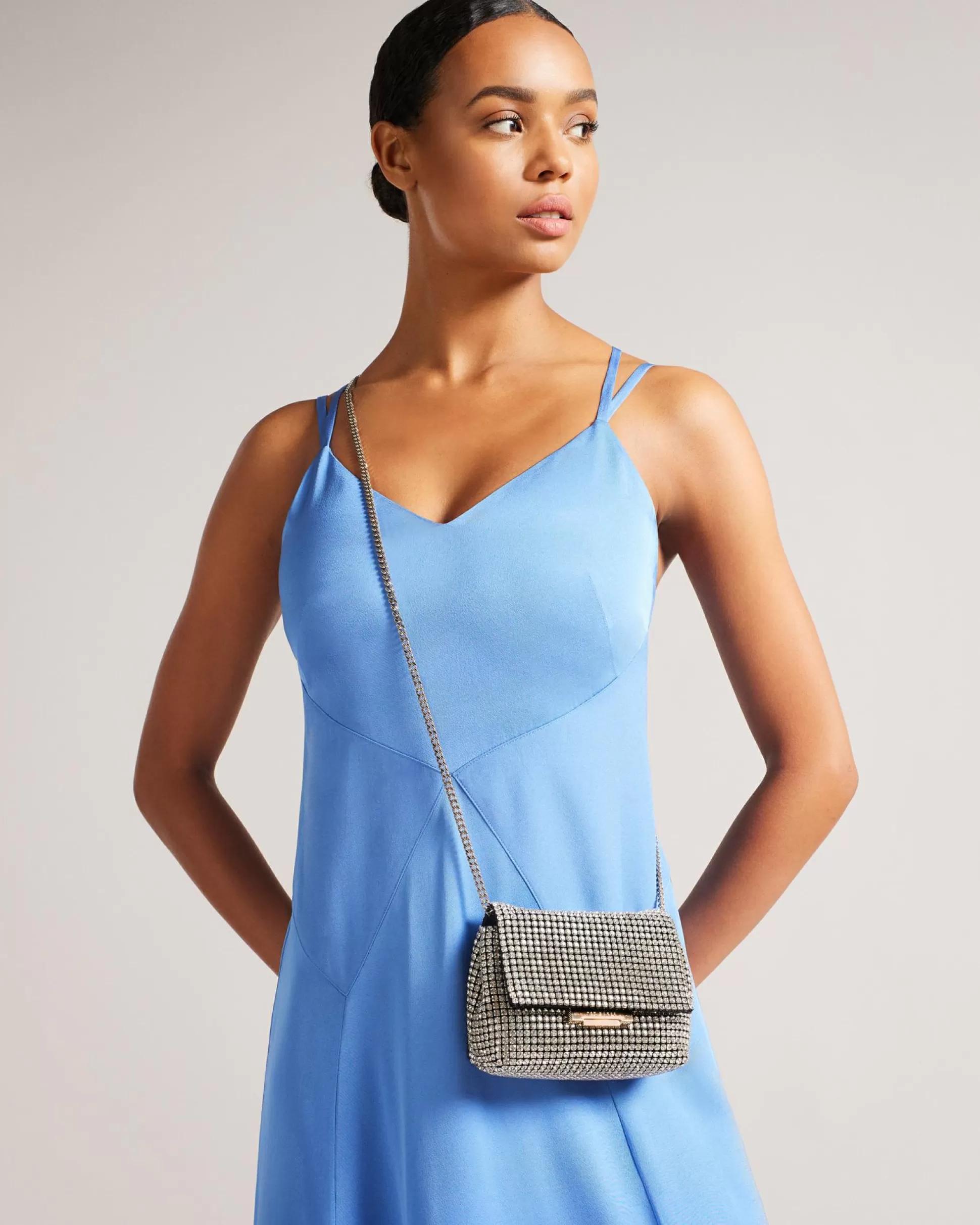 Crossbody Bags | Clutch Bags^Ted Baker Gliters Silver